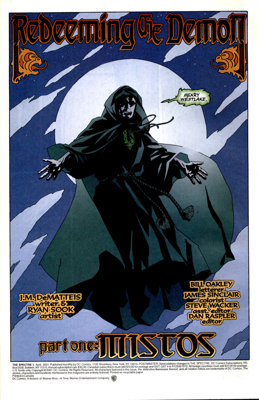 Read online The Spectre (2001) comic -  Issue #2 - 3