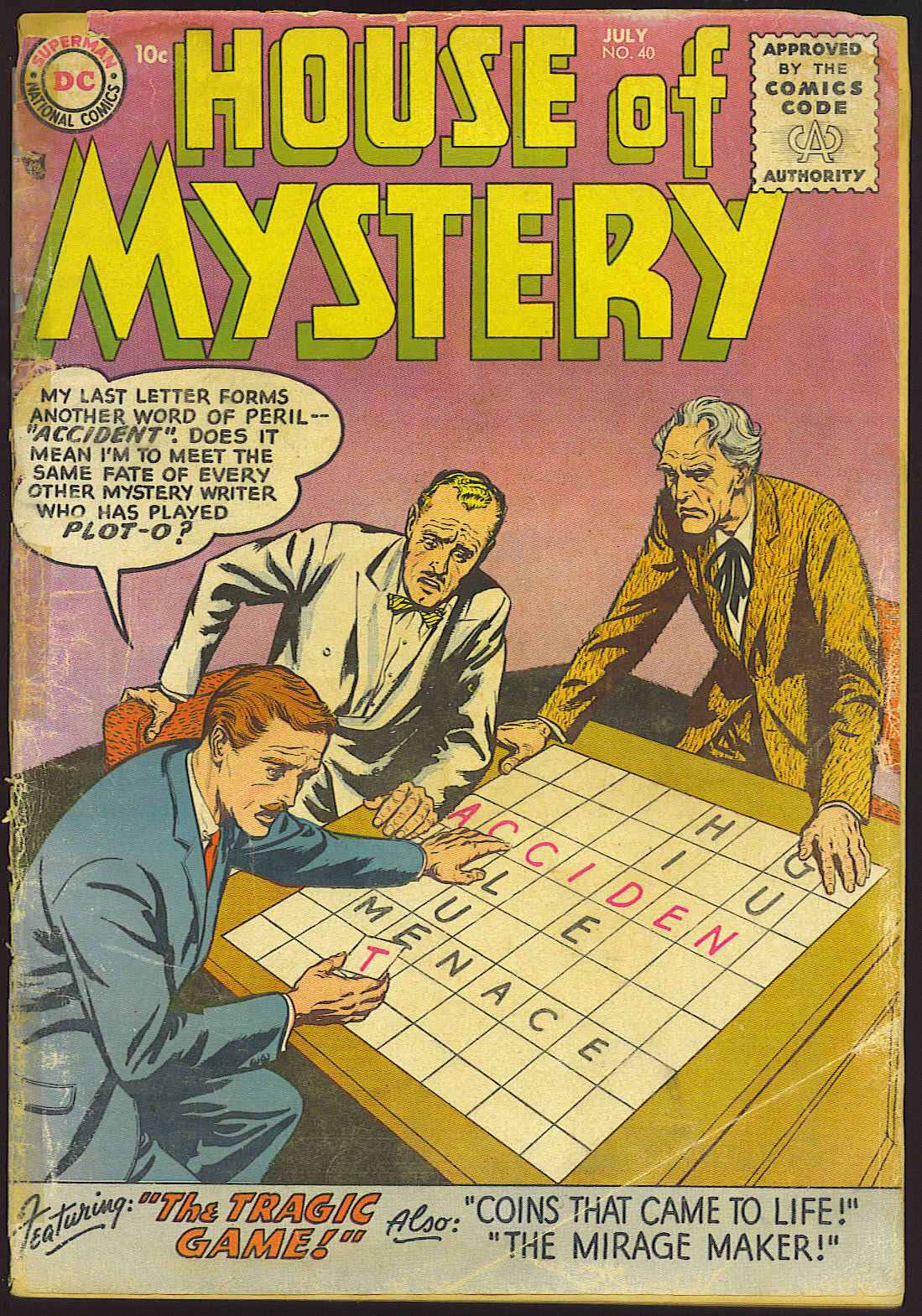 Read online House of Mystery (1951) comic -  Issue #40 - 1