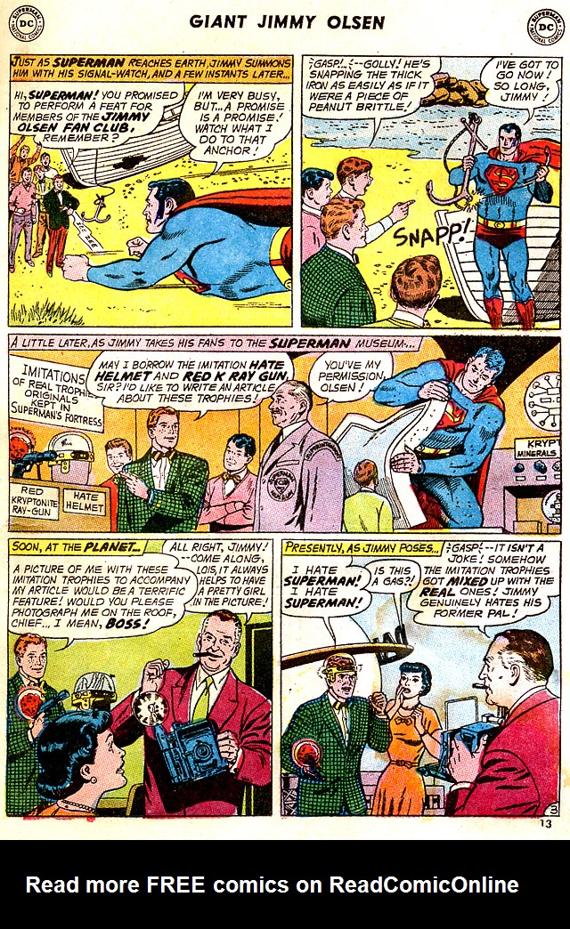 Read online Superman's Pal Jimmy Olsen comic -  Issue #113 - 15