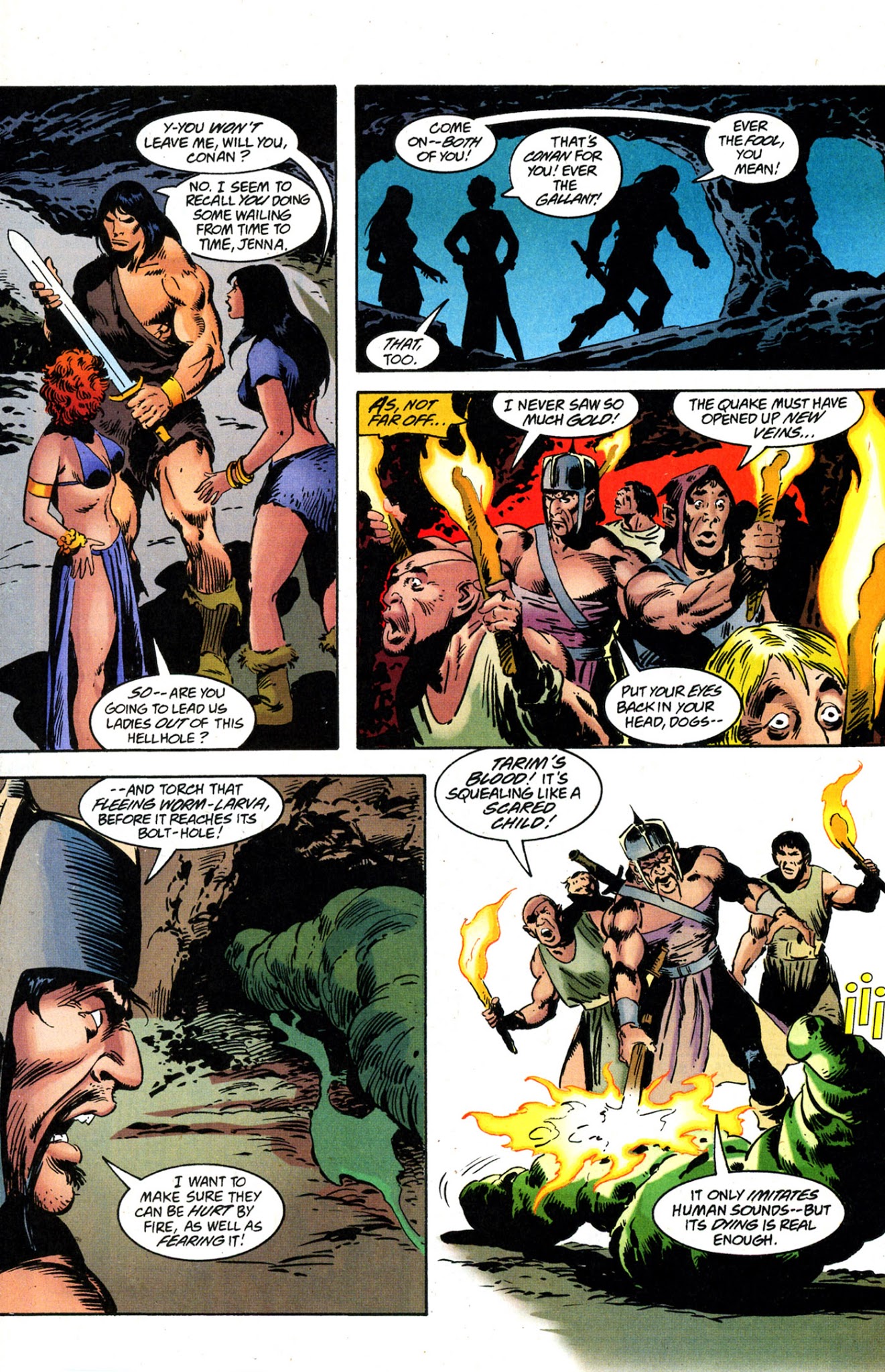 Read online Conan the Barbarian: Death Covered In Gold comic -  Issue #3 - 8