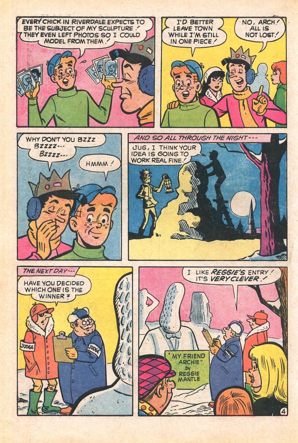Read online Reggie and Me (1966) comic -  Issue #69 - 6