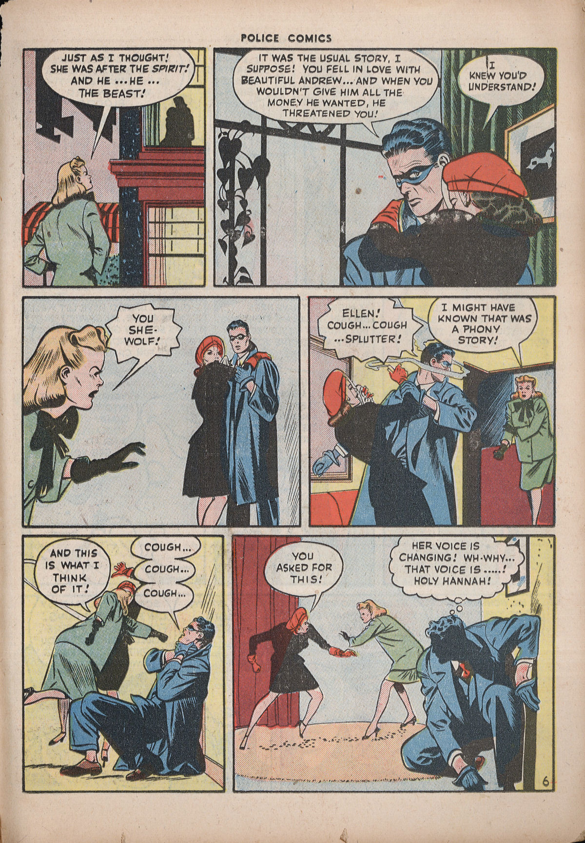 Read online Police Comics comic -  Issue #72 - 31