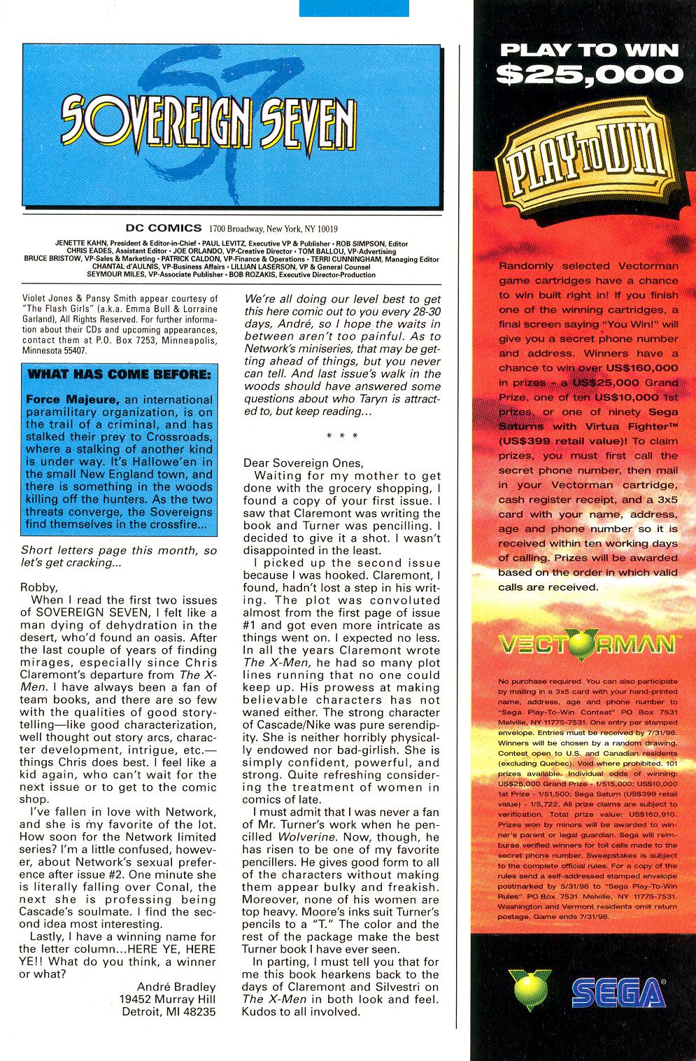 Read online Sovereign Seven comic -  Issue #7 - 23