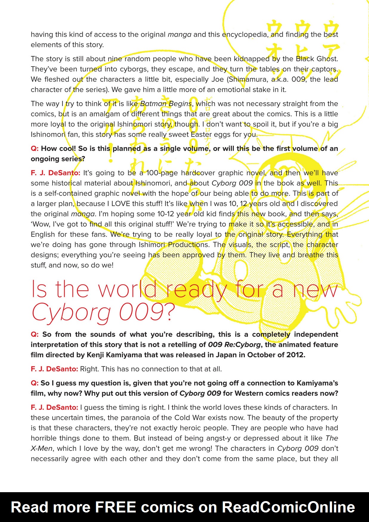 Read online Cyborg 009 comic -  Issue # Full - 30