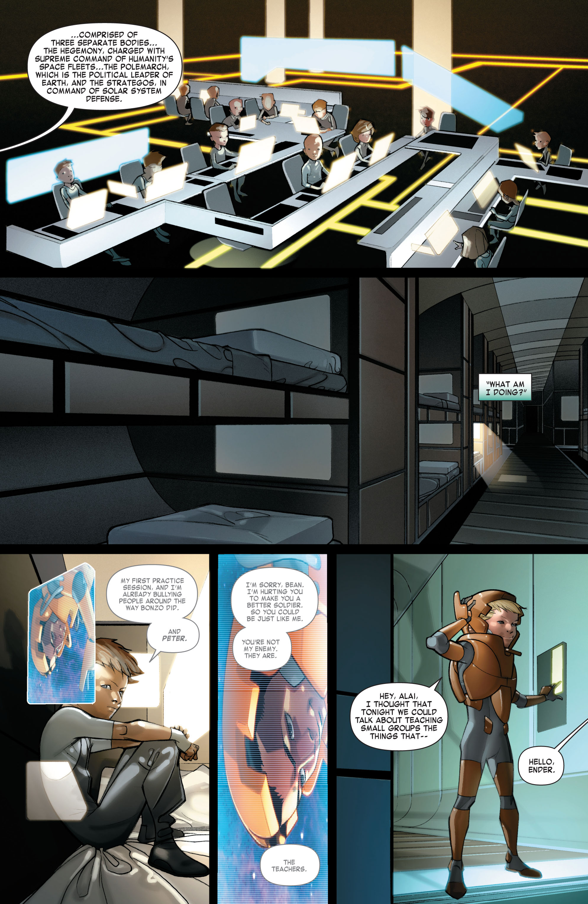 Read online Ender's Game: Command School comic -  Issue #1 - 18