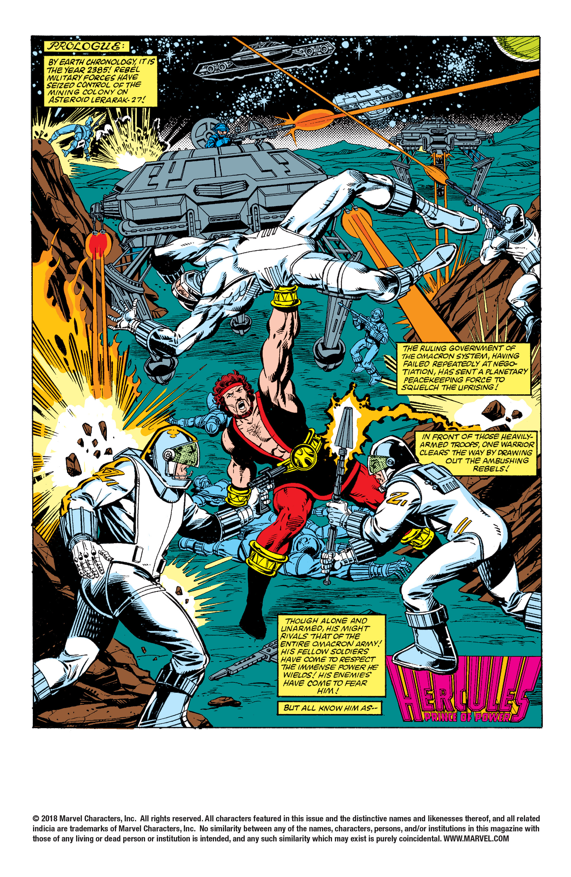 Read online Hercules (1984) comic -  Issue #1 - 2