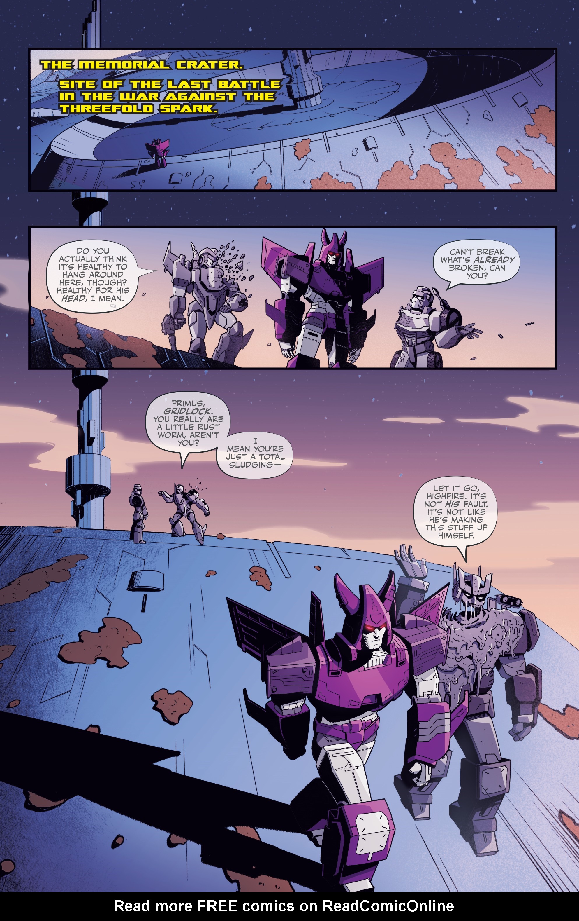 Read online Transformers (2019) comic -  Issue #7 - 20