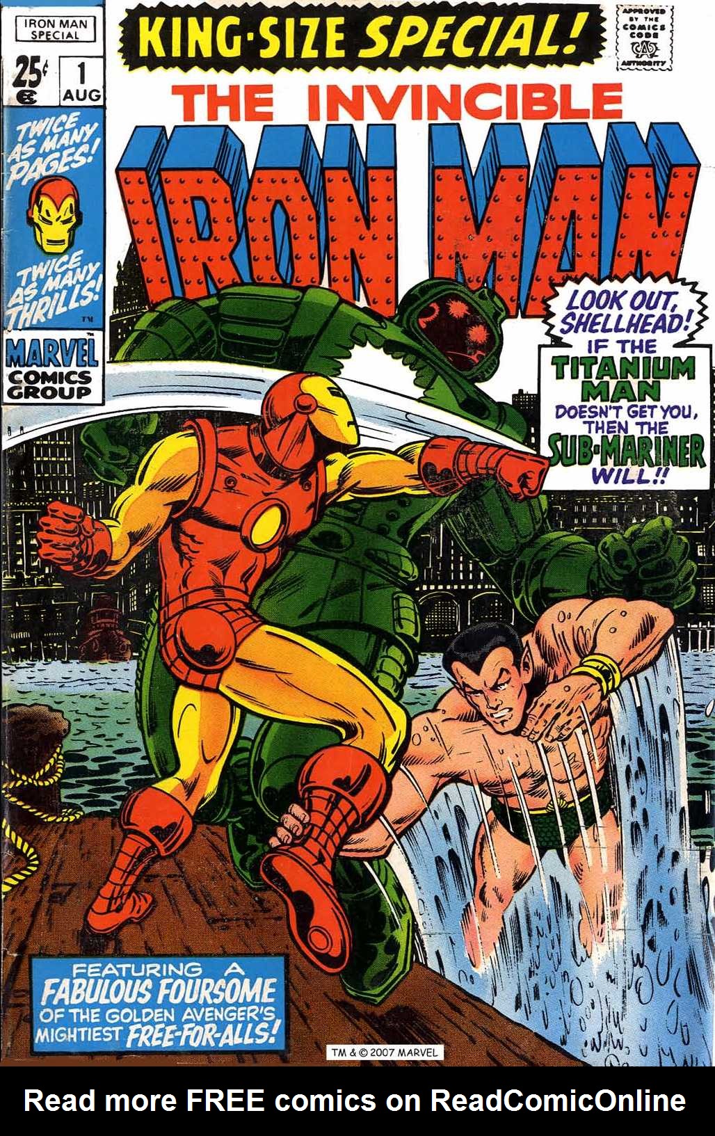 Read online Iron Man (1968) comic -  Issue # Annual 1 - 1