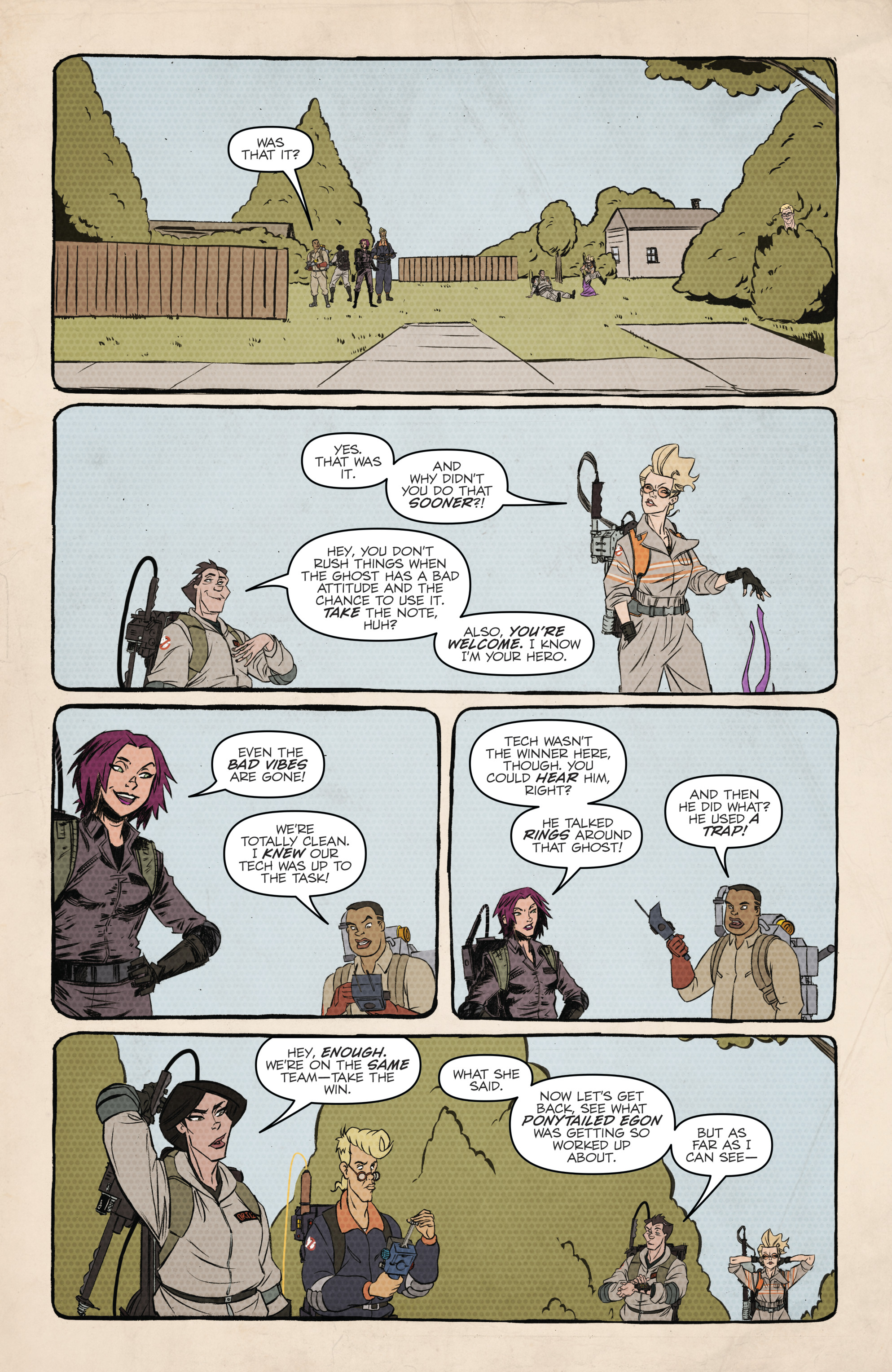Read online Ghostbusters: Crossing Over comic -  Issue # _TPB - 184