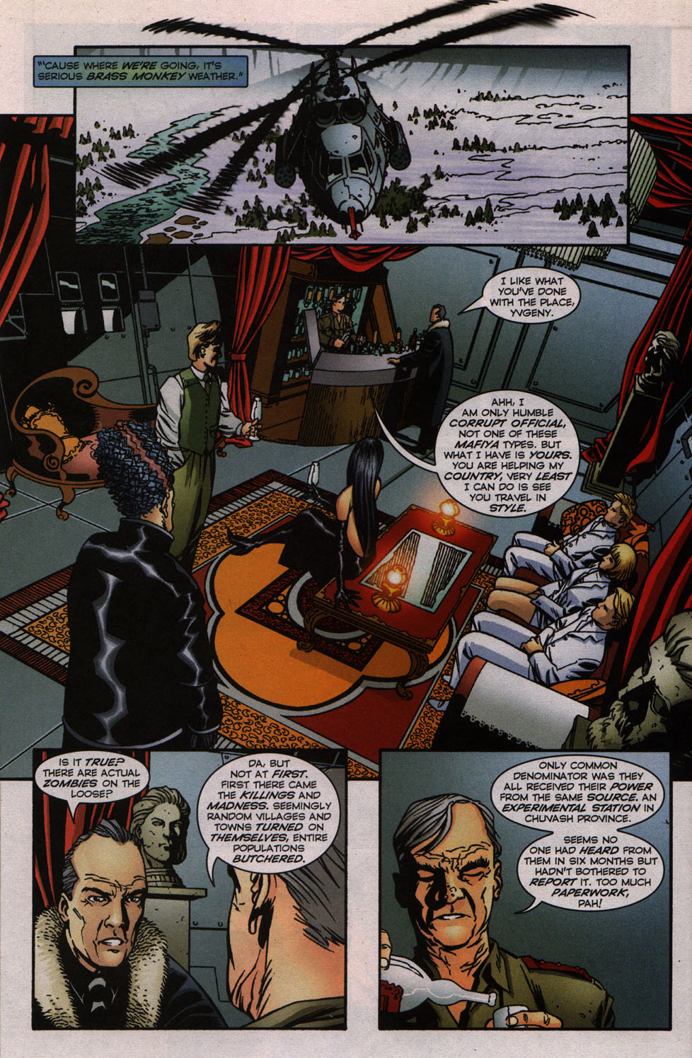 Read online The Establishment comic -  Issue #8 - 18