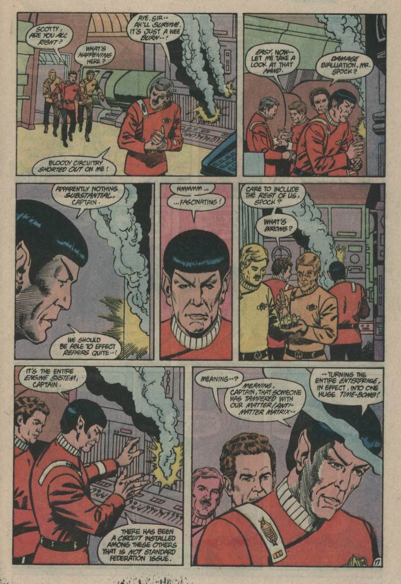 Read online Star Trek (1984) comic -  Issue #37 - 18