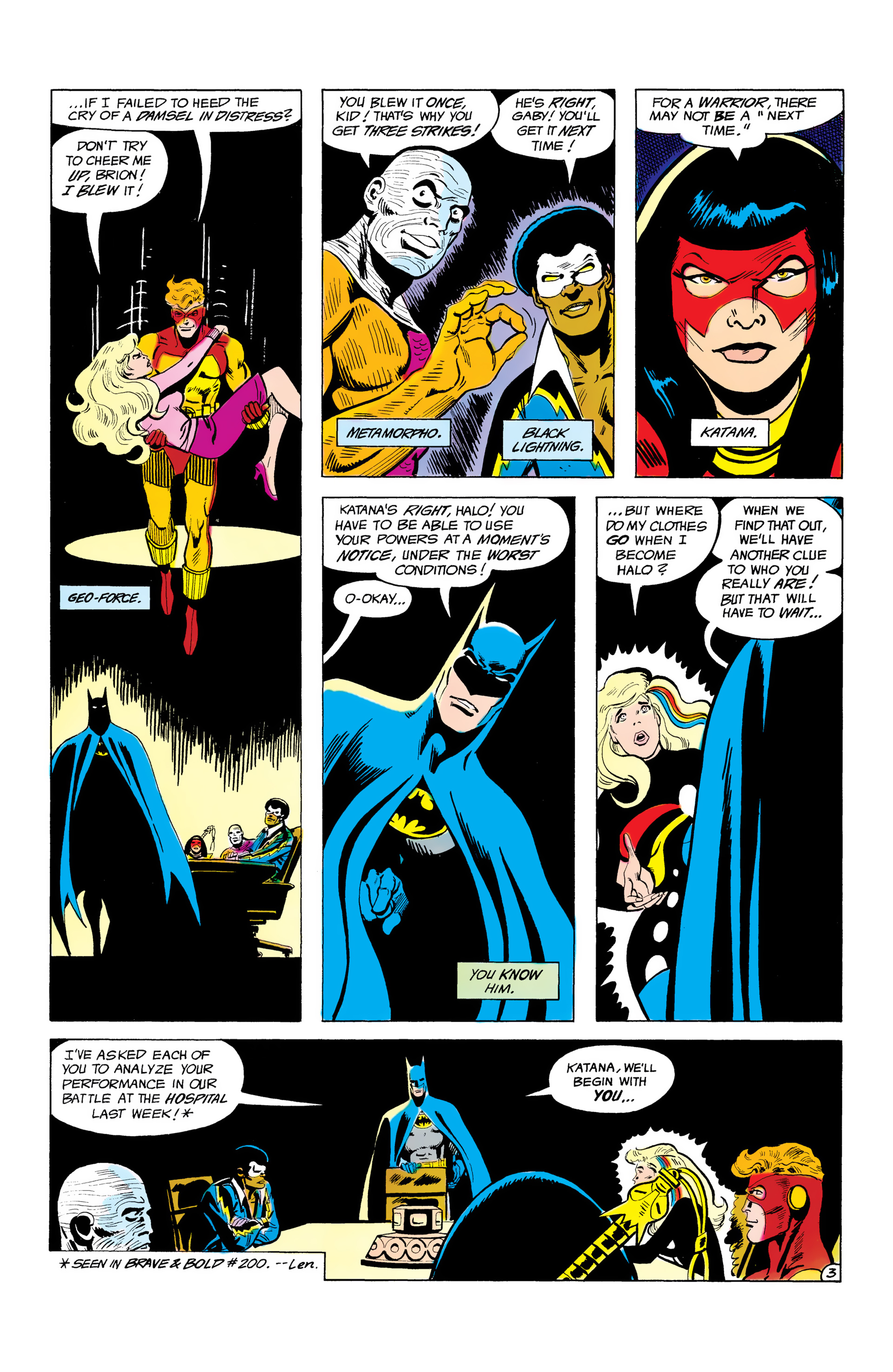 Read online Batman and the Outsiders (1983) comic -  Issue #4 - 4