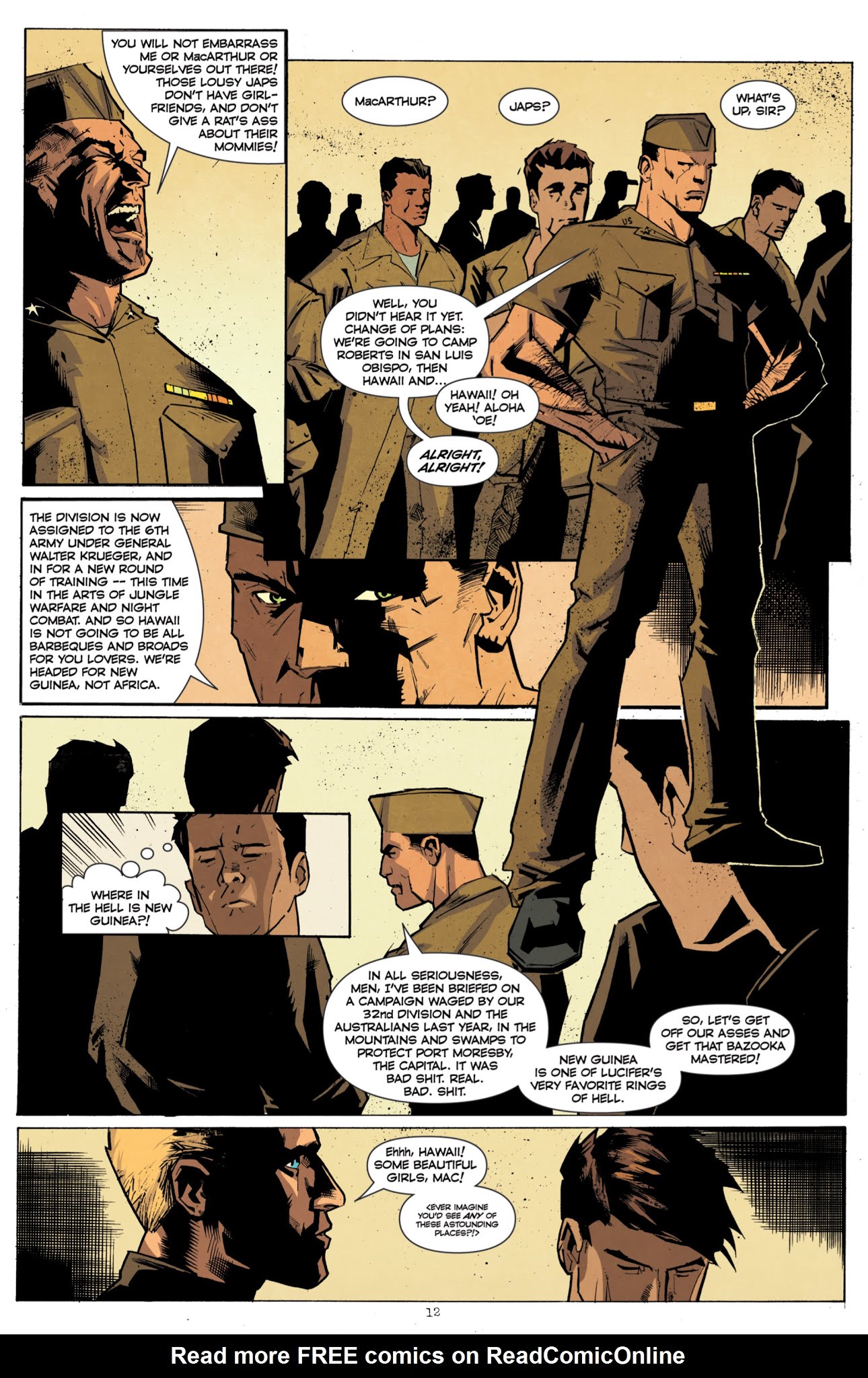 Read online Fever Ridge: A Tale of MacArthur's Jungle War comic -  Issue # _TPB - 12