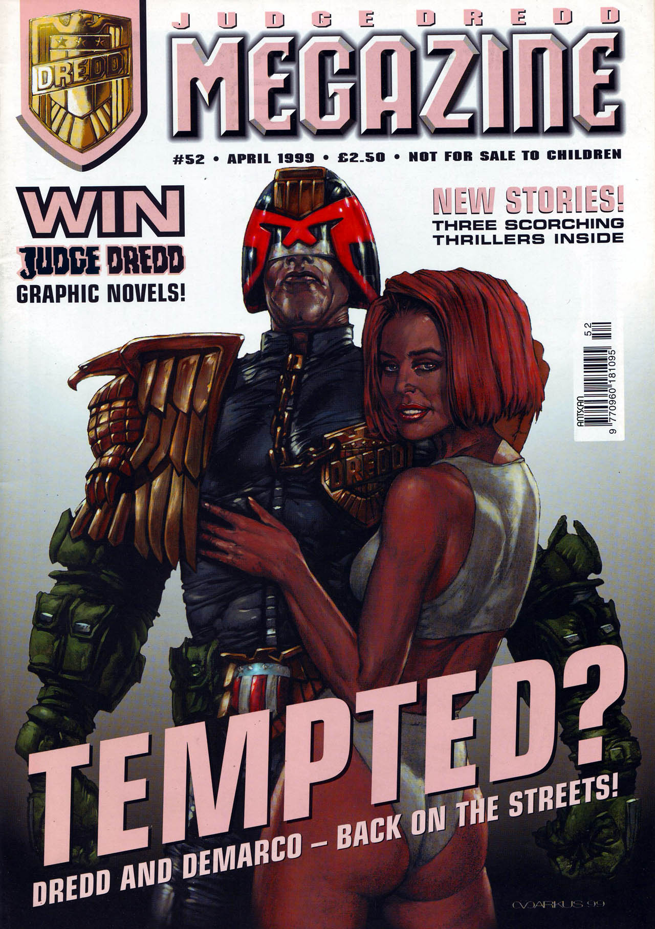 Read online Judge Dredd Megazine (vol. 3) comic -  Issue #52 - 1
