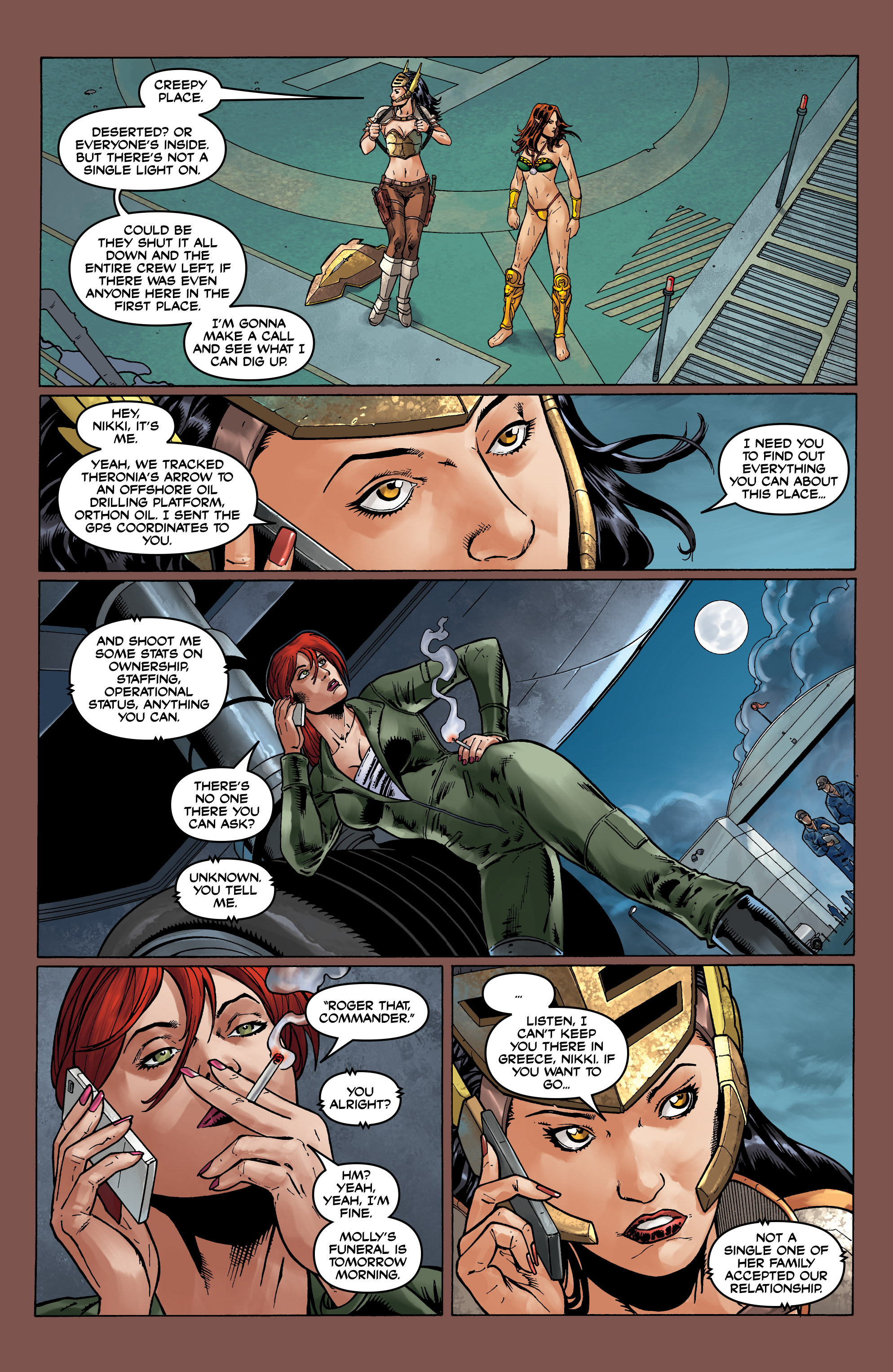 Read online War Goddess comic -  Issue #8 - 8