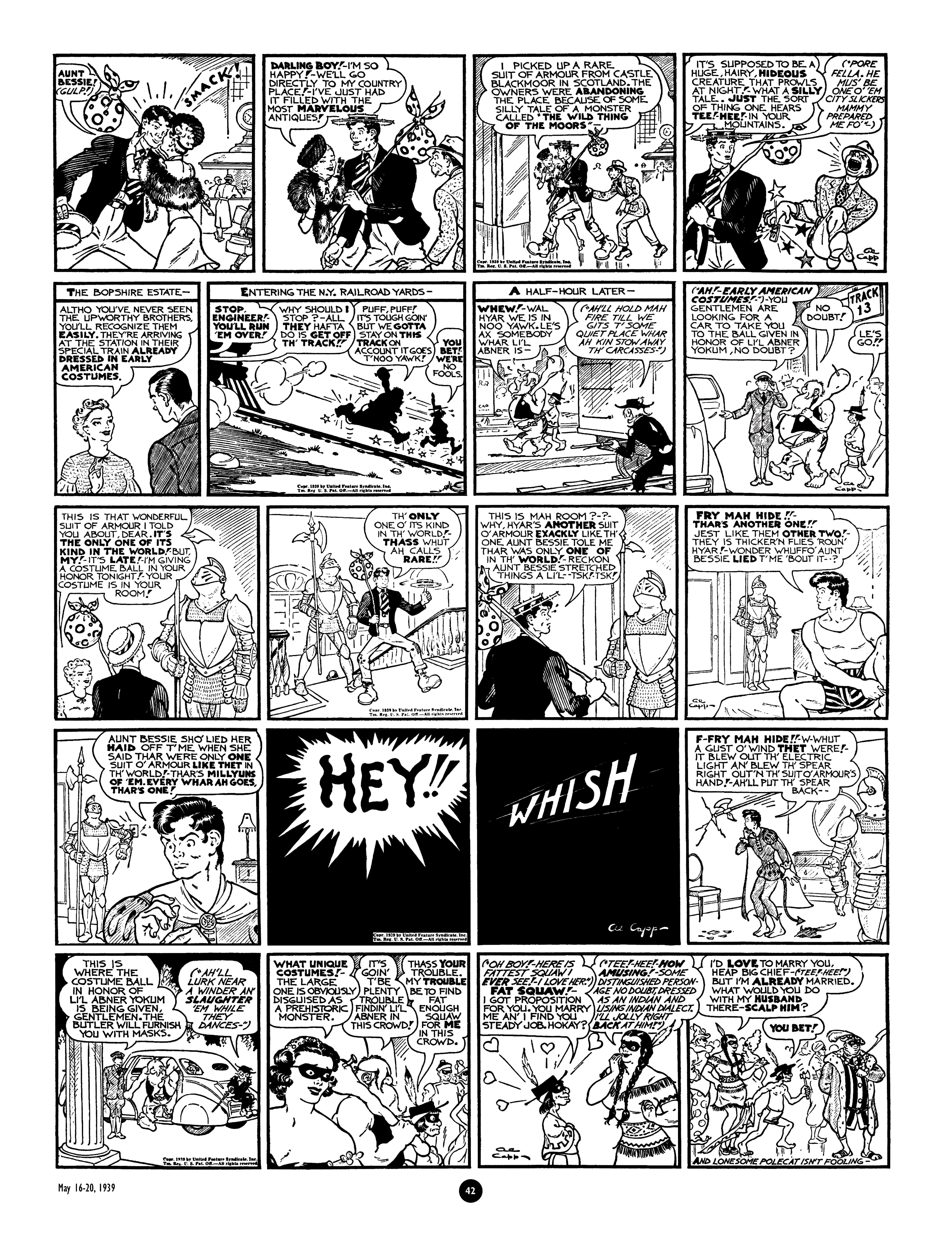 Read online Al Capp's Li'l Abner Complete Daily & Color Sunday Comics comic -  Issue # TPB 3 (Part 1) - 43