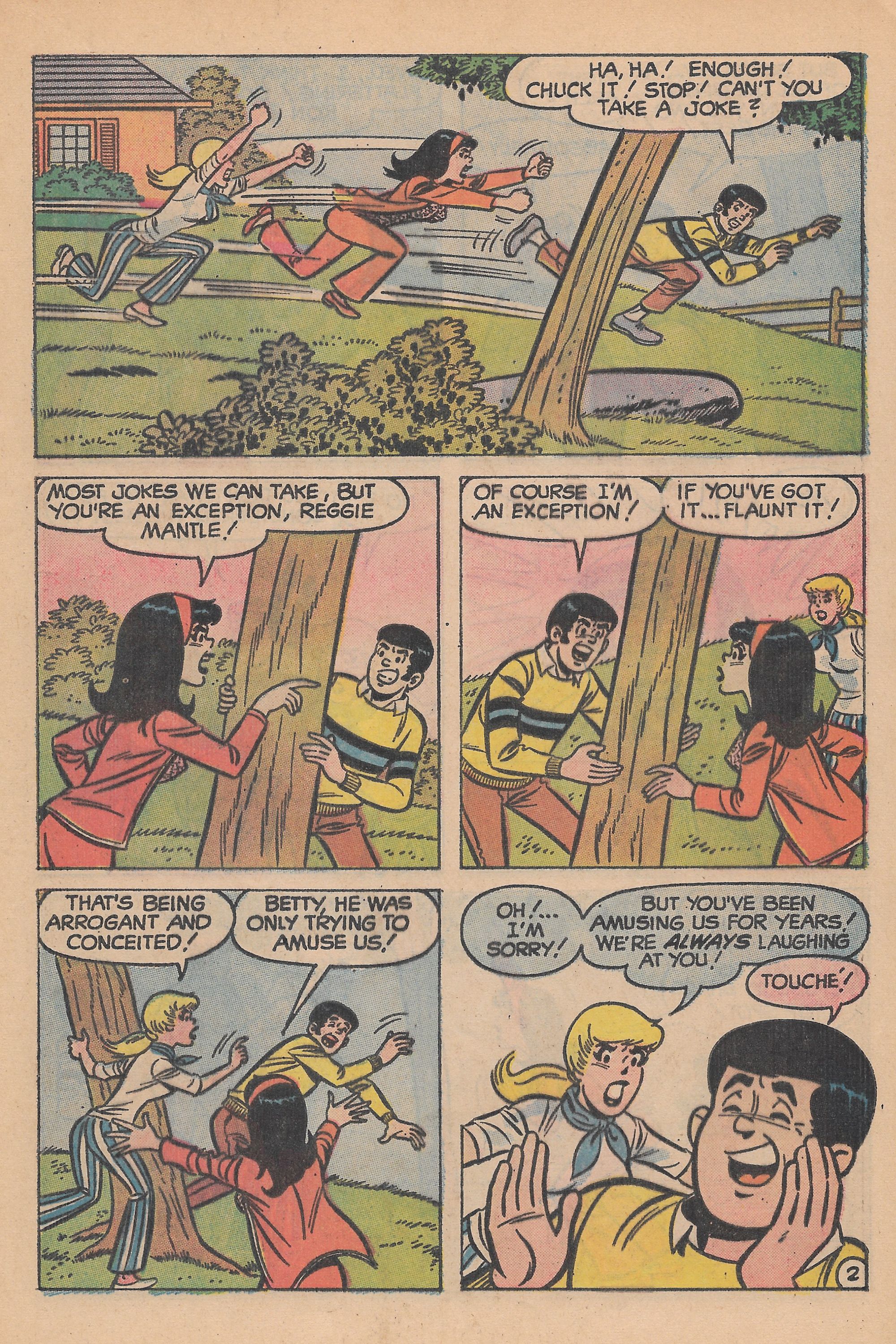 Read online Reggie and Me (1966) comic -  Issue #65 - 21