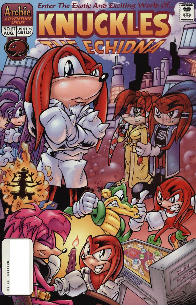 Read online Knuckles the Echidna comic -  Issue #27 - 1