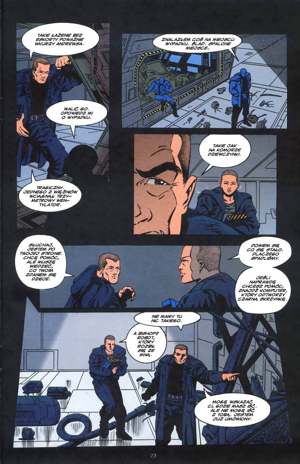 Read online Alien 3 comic -  Issue #1 - 24