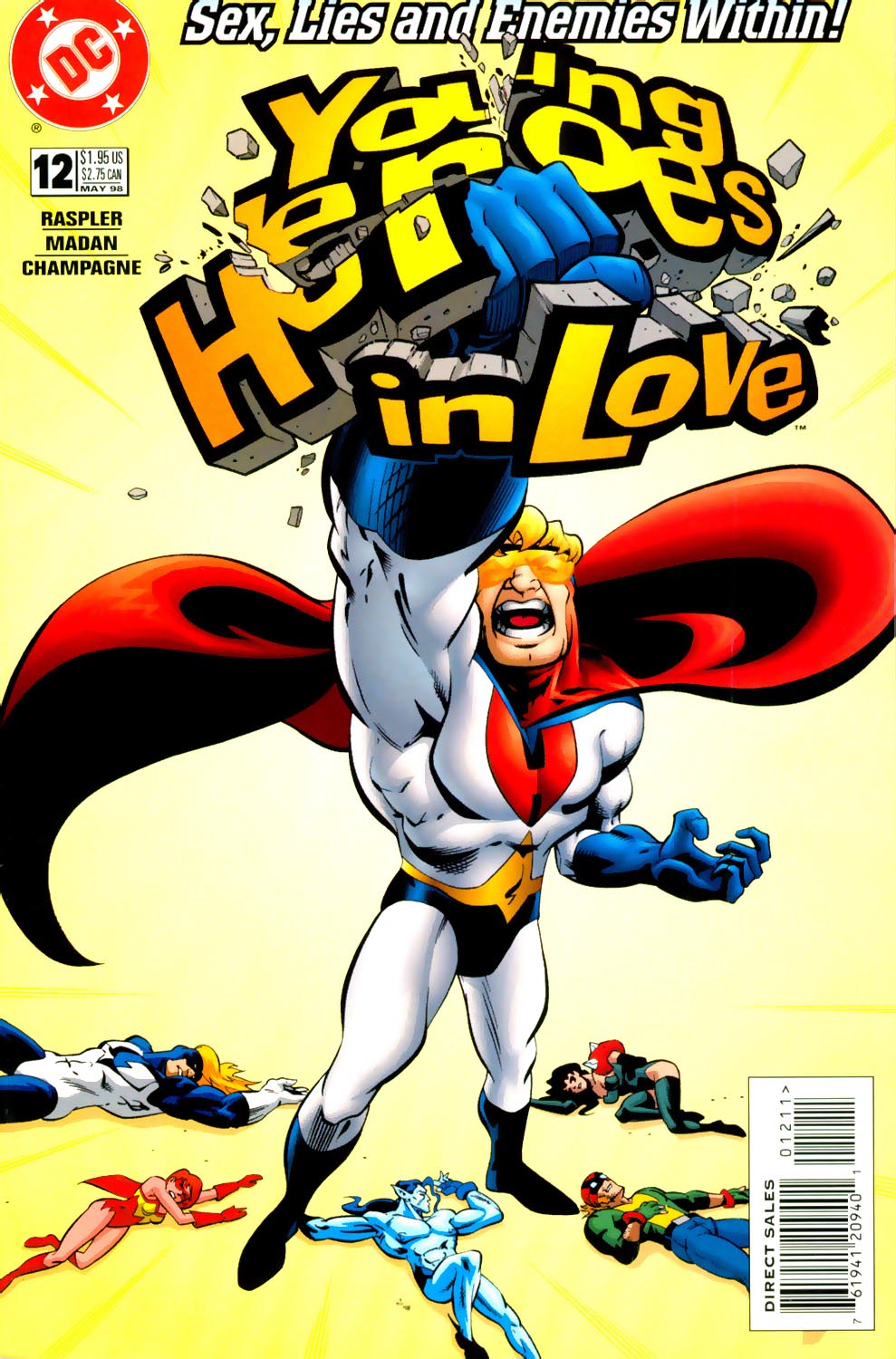 Read online Young Heroes in Love comic -  Issue #12 - 1