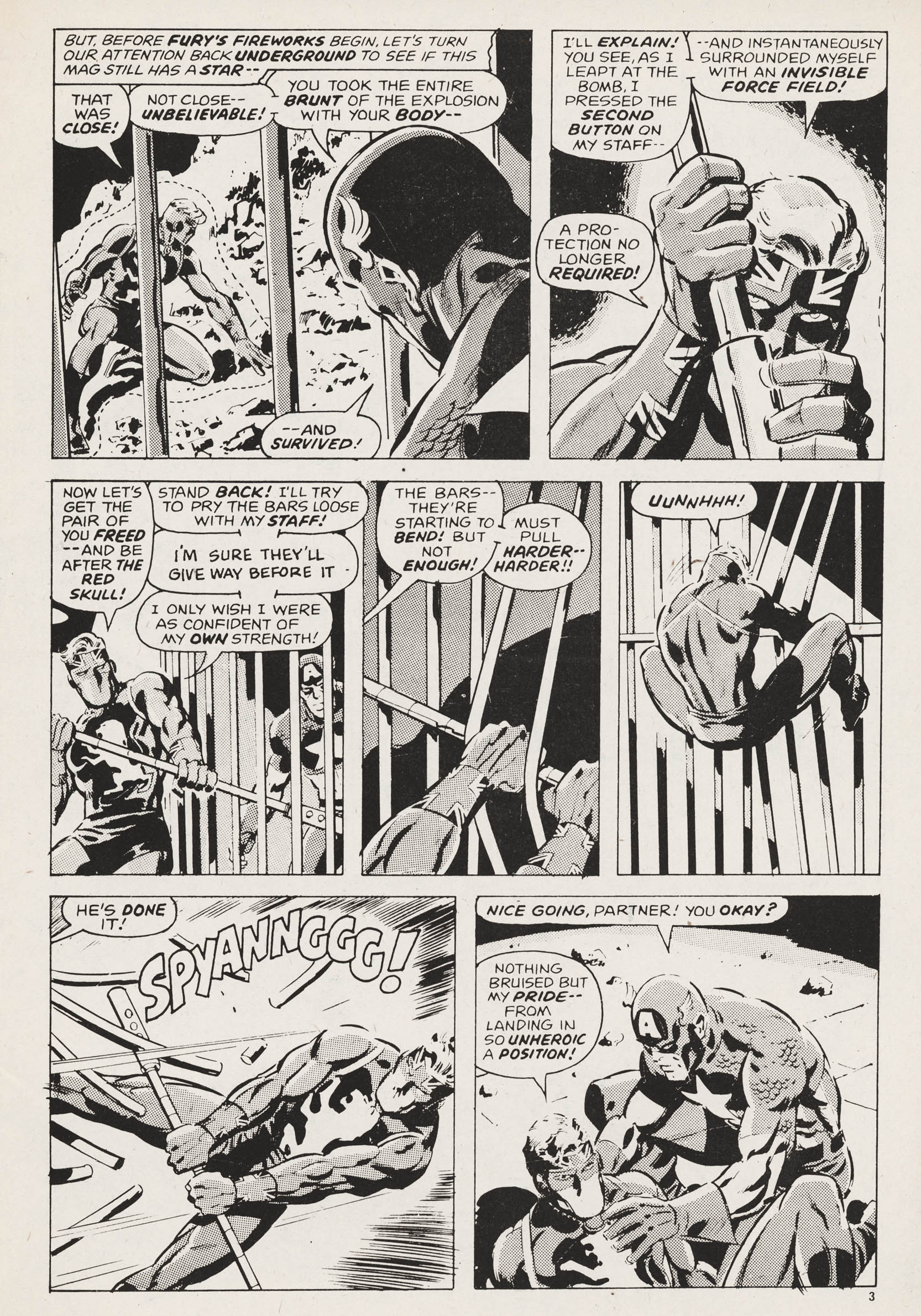 Read online Captain Britain (1976) comic -  Issue #25 - 3