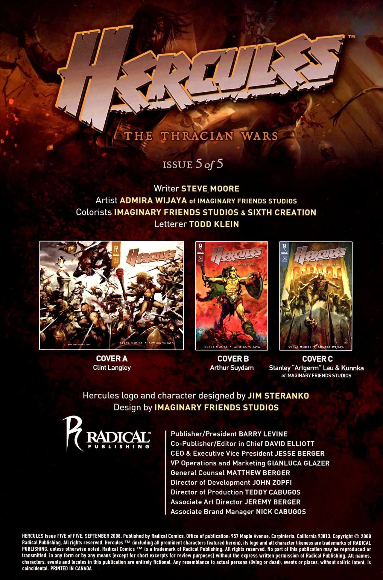 Read online Hercules (2008) comic -  Issue #5 - 2