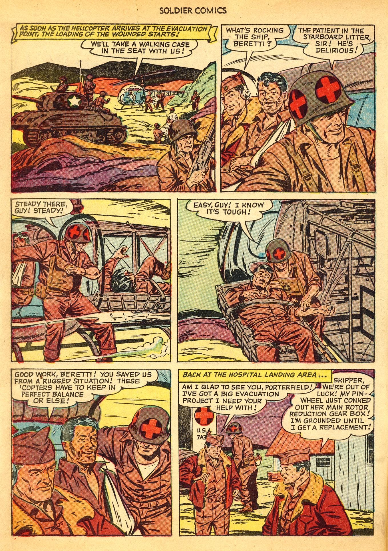 Read online Soldier Comics comic -  Issue #1 - 23