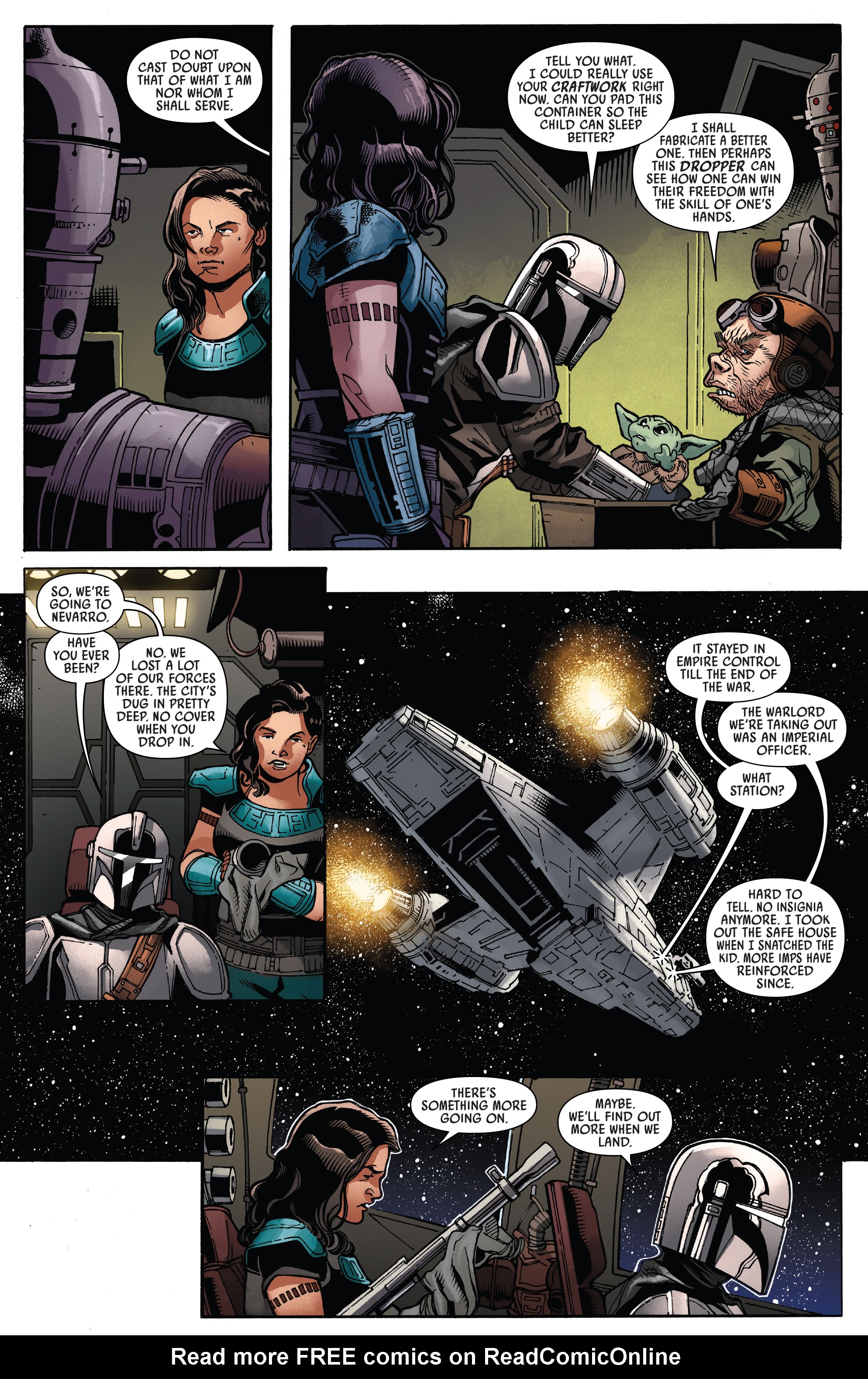 Read online Star Wars: The Mandalorian comic -  Issue #7 - 14
