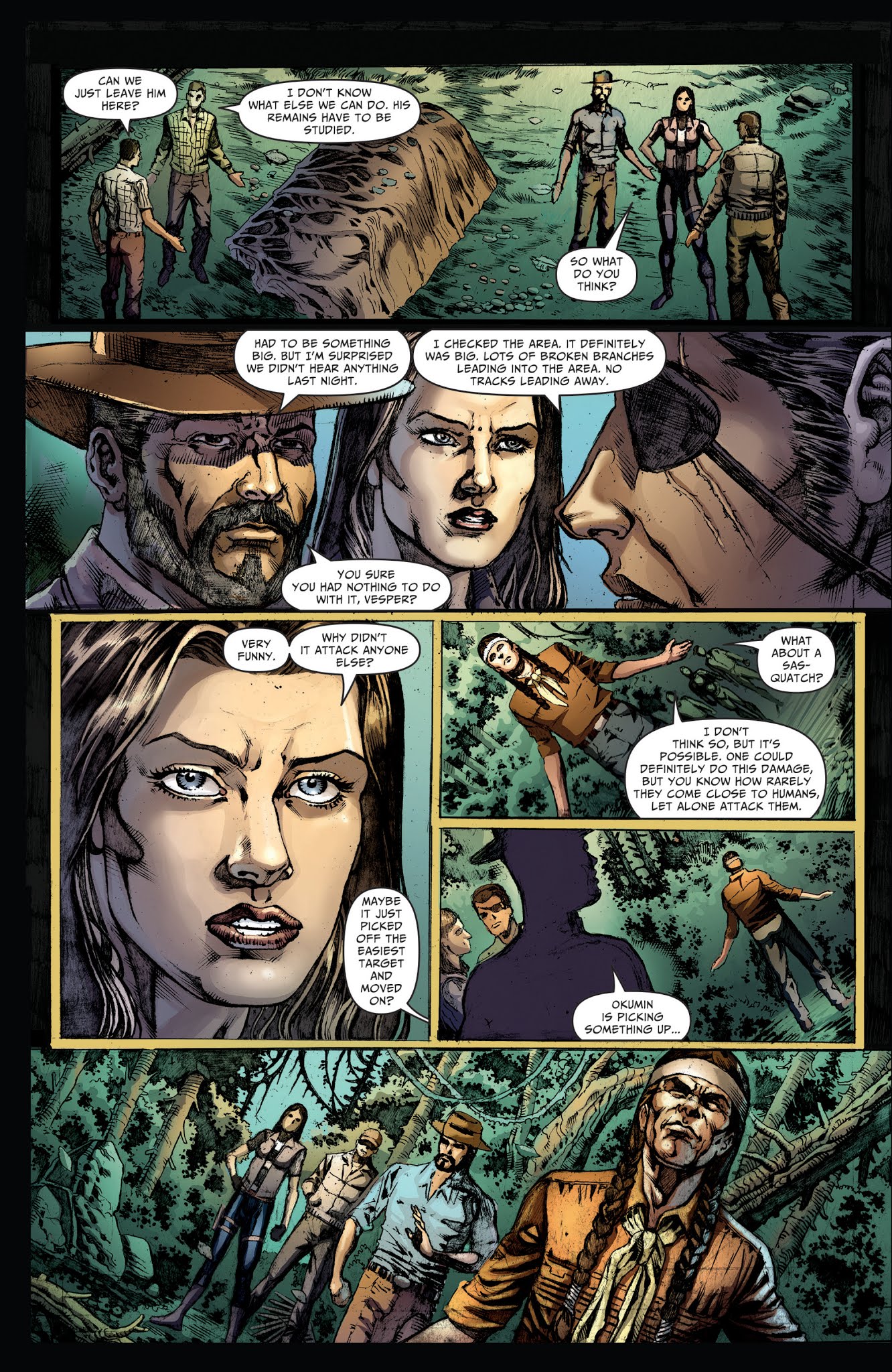 Read online The Monster Hunters' Survival Guide Case Files: Wendigo comic -  Issue # Full - 15