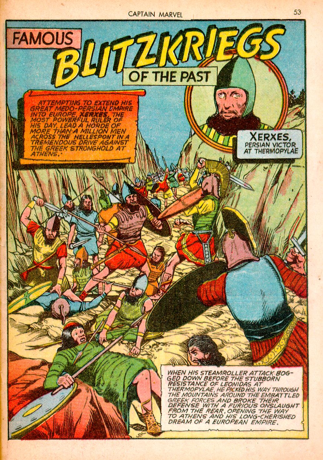 Read online Captain Marvel Adventures comic -  Issue #10 - 53