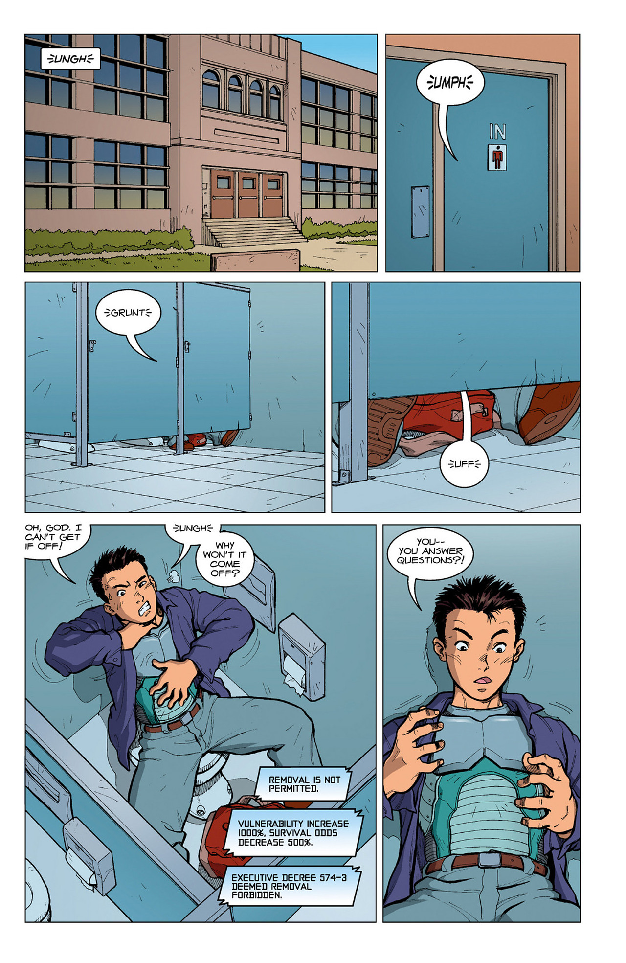Read online Tech Jacket (2002) comic -  Issue # TPB 1 - 34