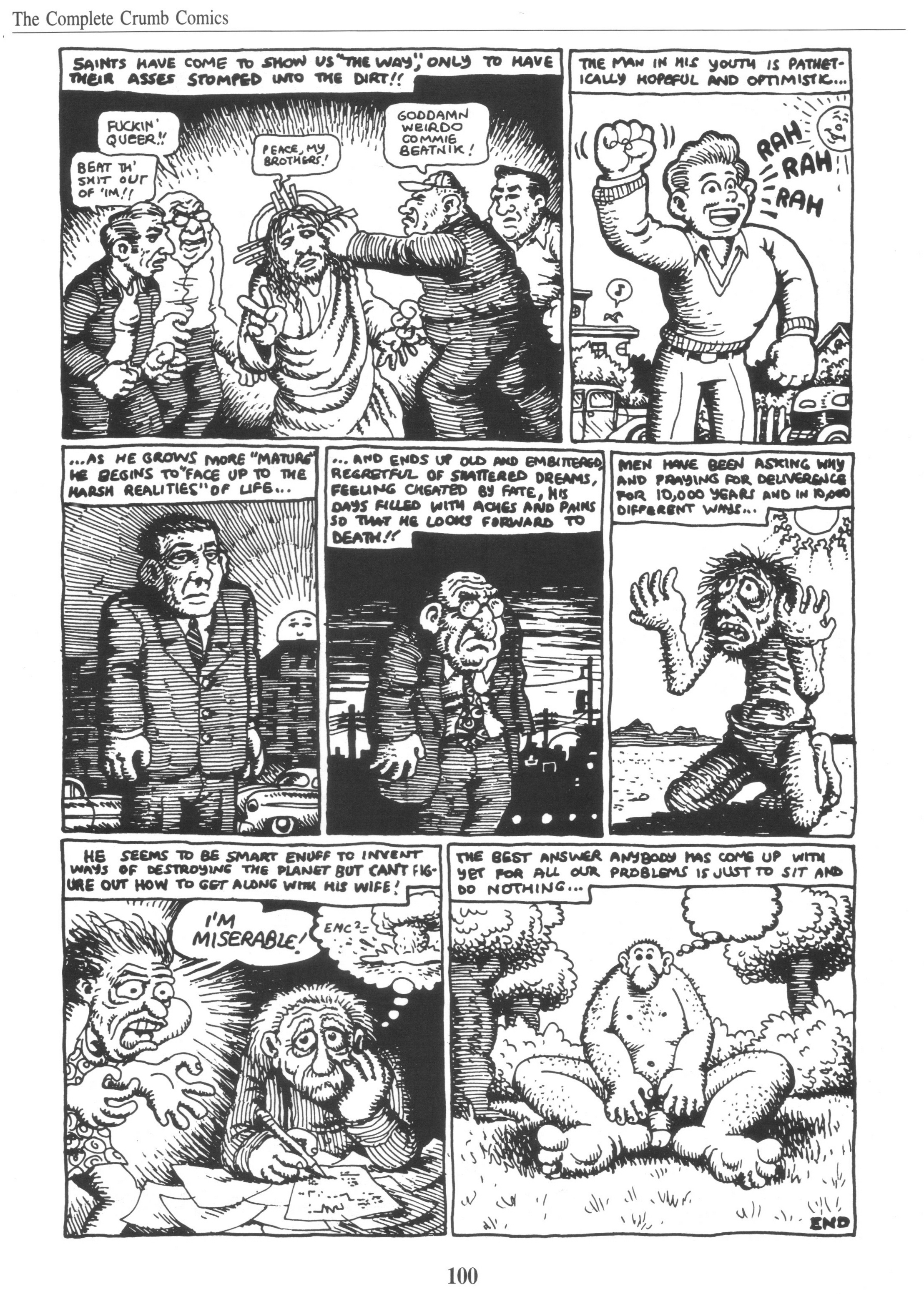 Read online The Complete Crumb Comics comic -  Issue # TPB 6 - 110