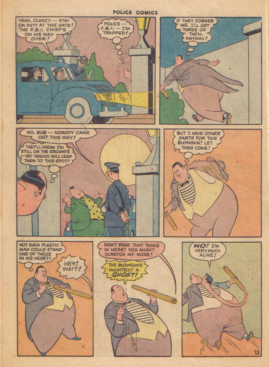 Read online Police Comics comic -  Issue #62 - 14