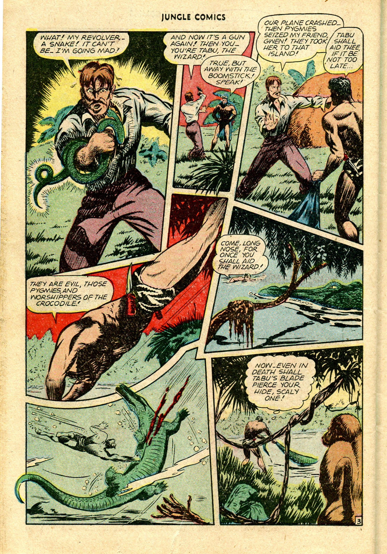 Read online Jungle Comics comic -  Issue #86 - 39