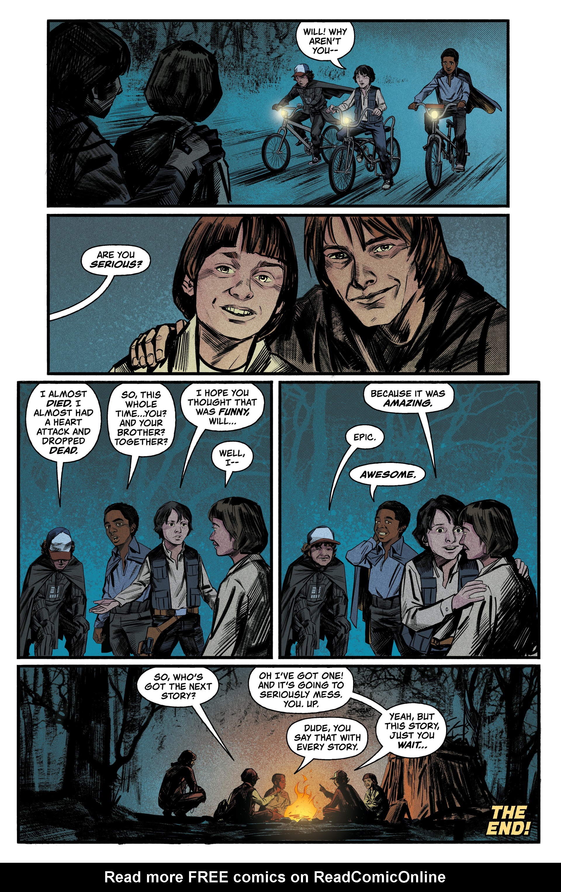 Read online Stranger Things Holiday Specials comic -  Issue # TPB - 27