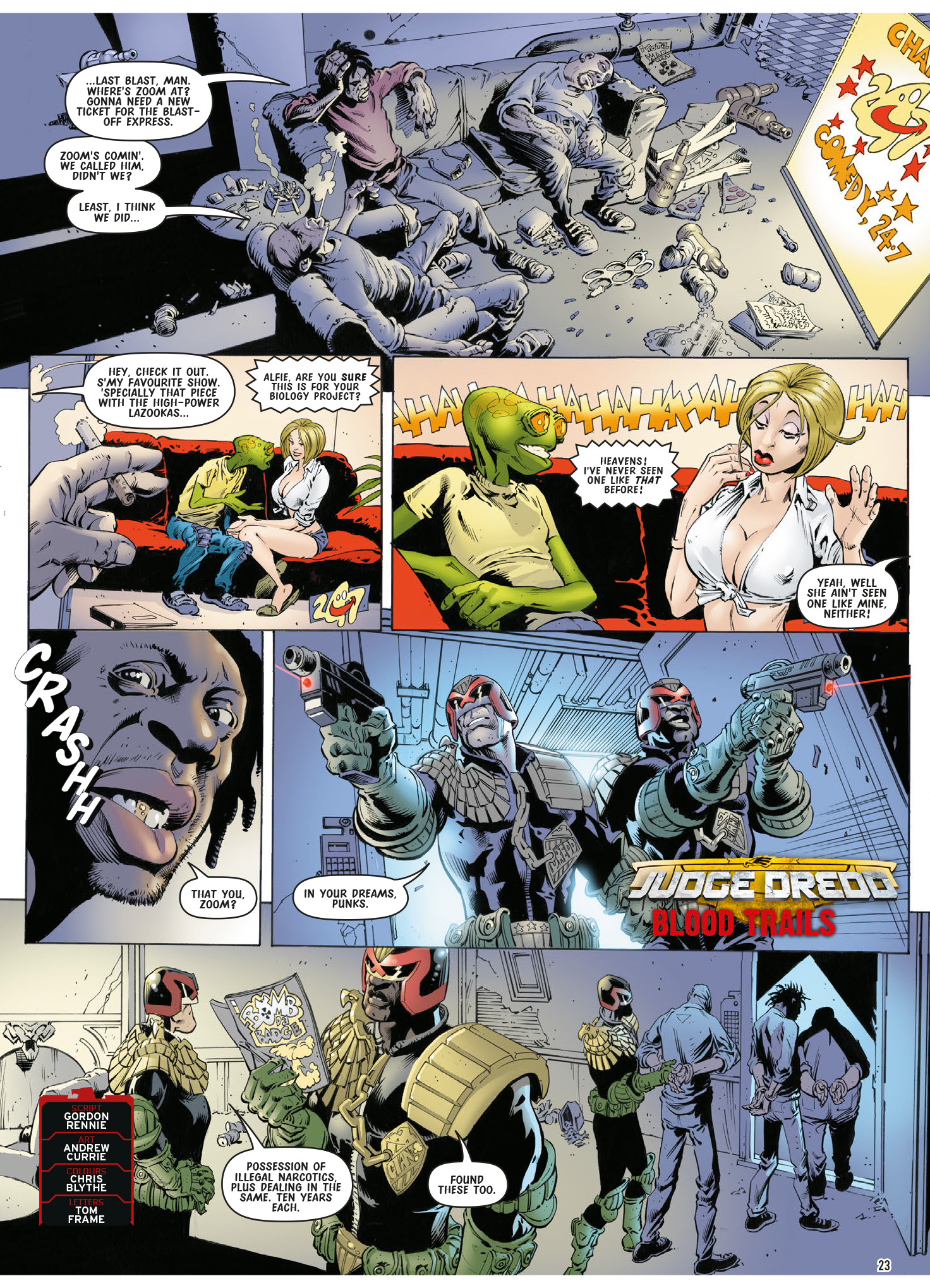 Read online Judge Dredd: The Complete Case Files comic -  Issue # TPB 41 (Part 1) - 25