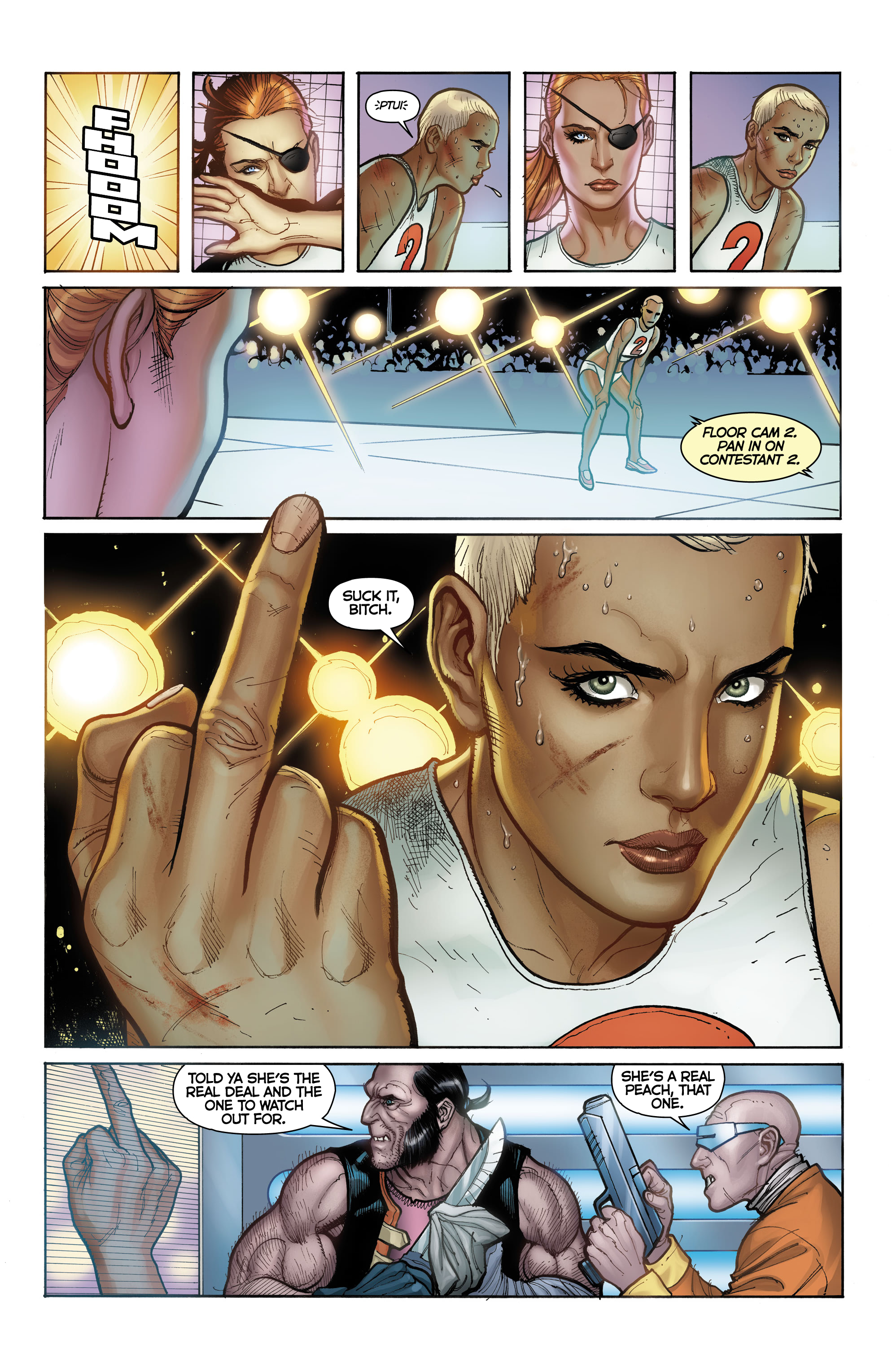 Read online Fight Girls comic -  Issue #1 - 25