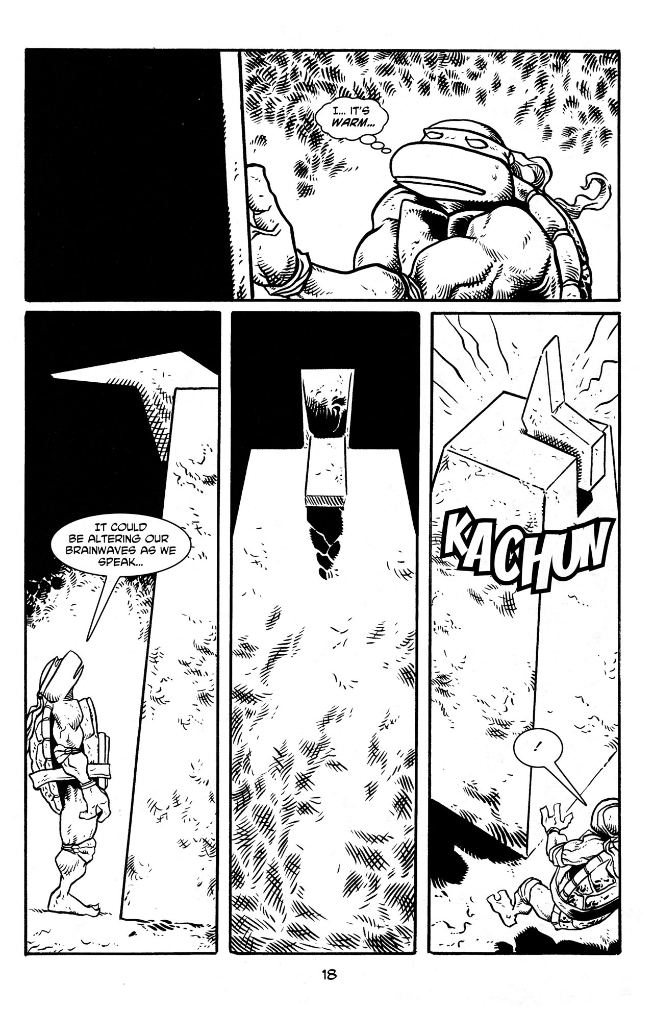 Read online Michelangelo The Third Kind comic -  Issue #3 - 20