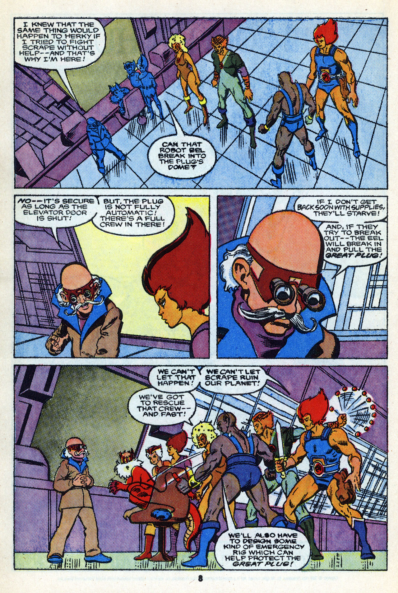 Read online ThunderCats (1985) comic -  Issue #23 - 10