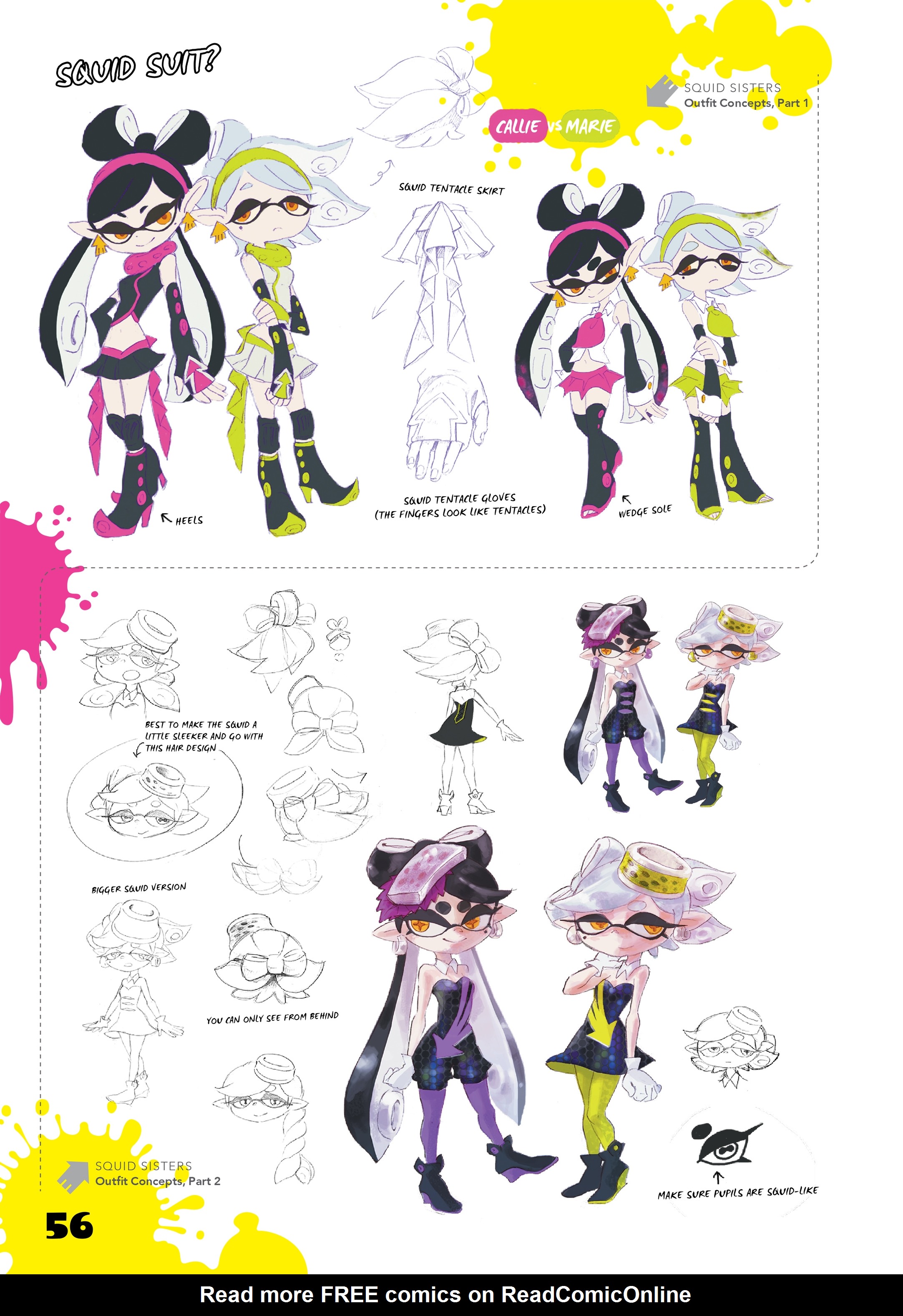 Read online The Art of Splatoon comic -  Issue # TPB (Part 1) - 46