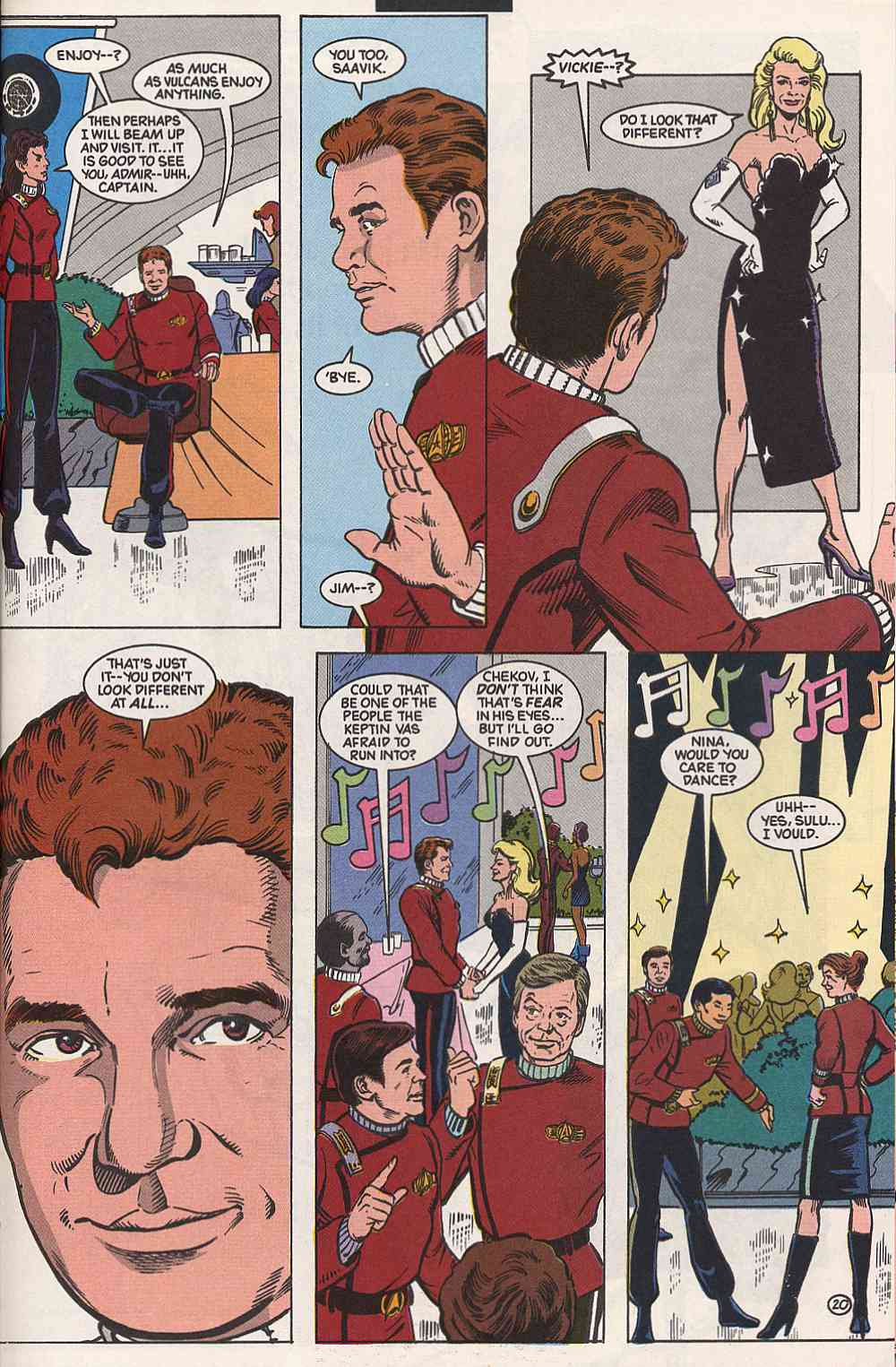Read online Star Trek (1989) comic -  Issue #25 - 20