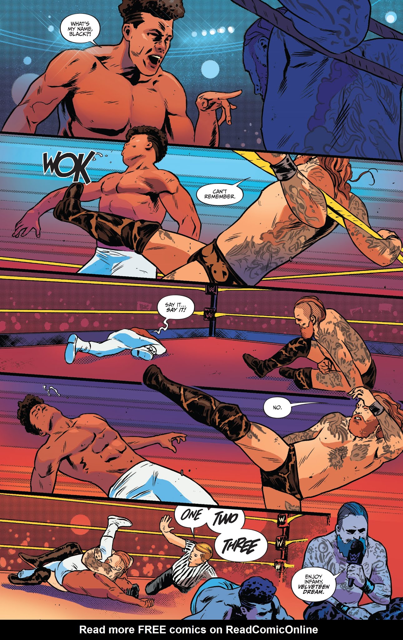 Read online WWE: NXT Takeover - Redemption comic -  Issue # Full - 10