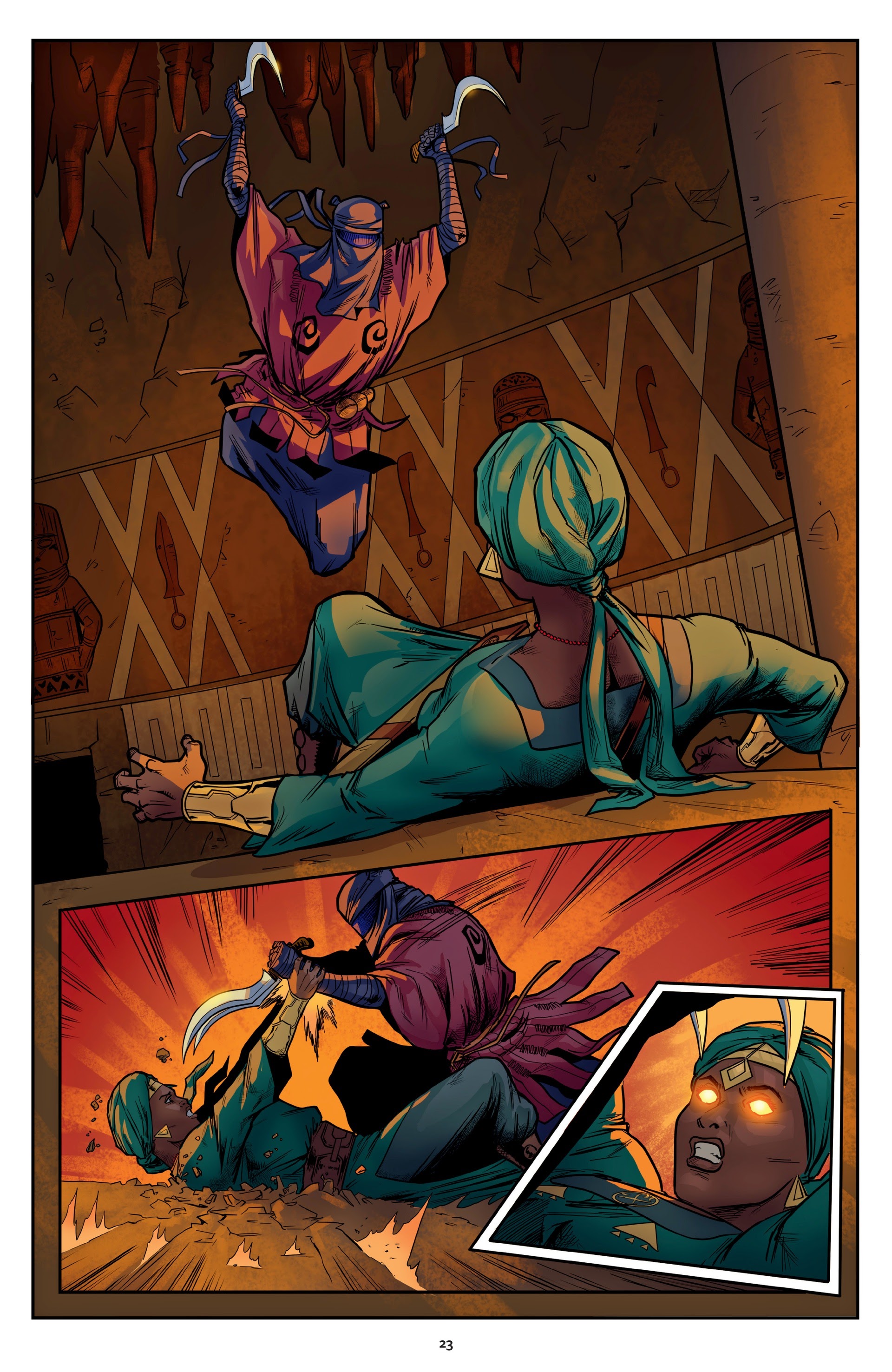 Read online Malika: Warrior Queen comic -  Issue # TPB 2 (Part 1) - 25