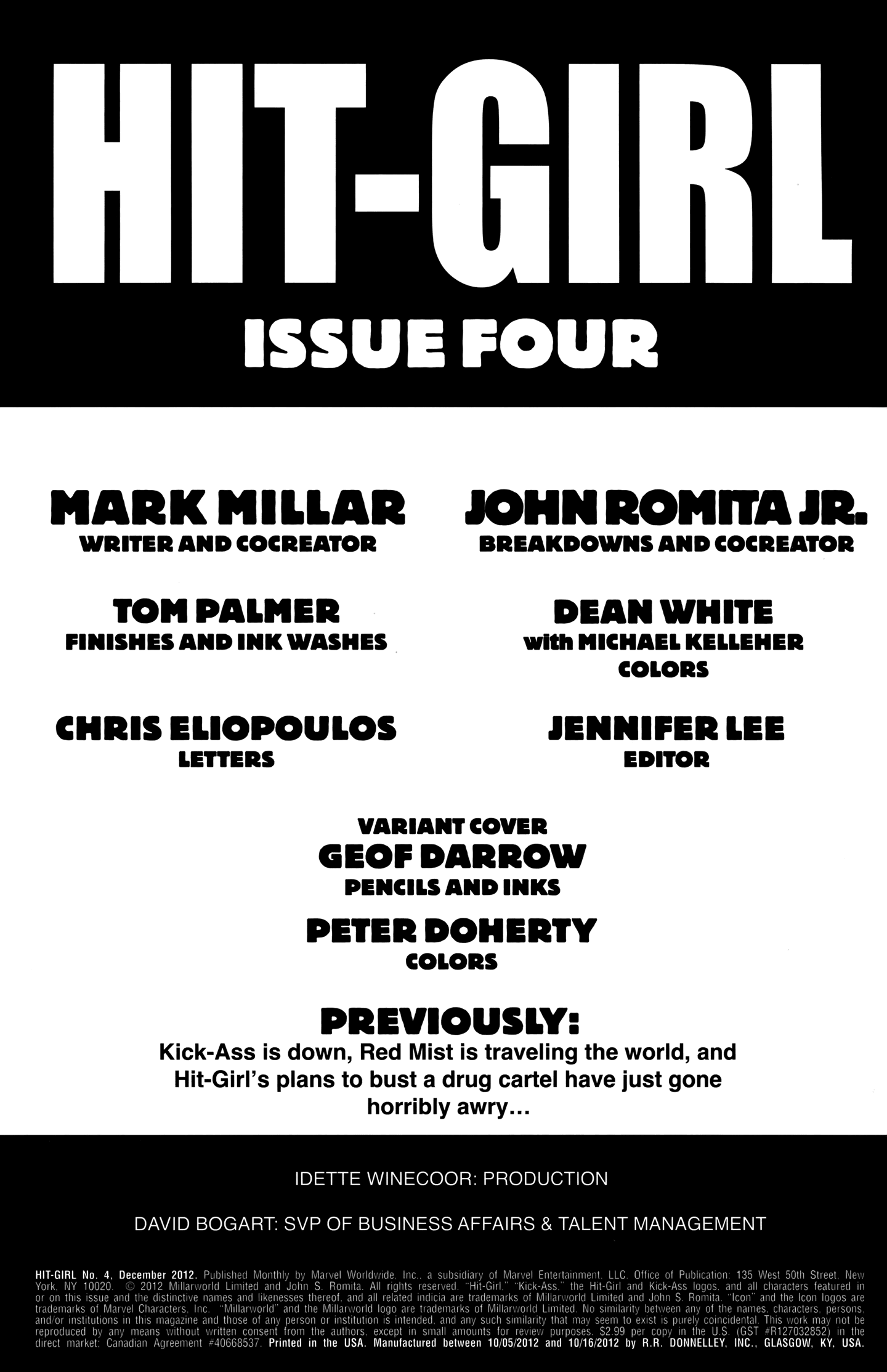 Read online Hit-Girl comic -  Issue #4 - 2