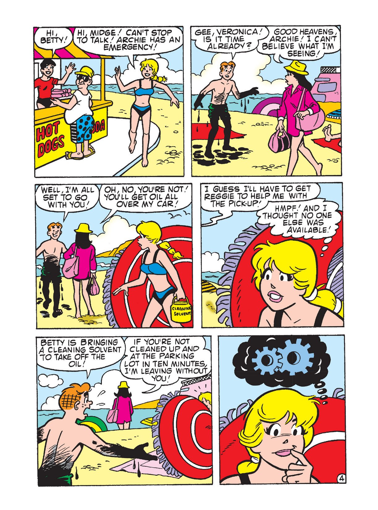Read online Betty & Veronica Friends Double Digest comic -  Issue #234 - 124