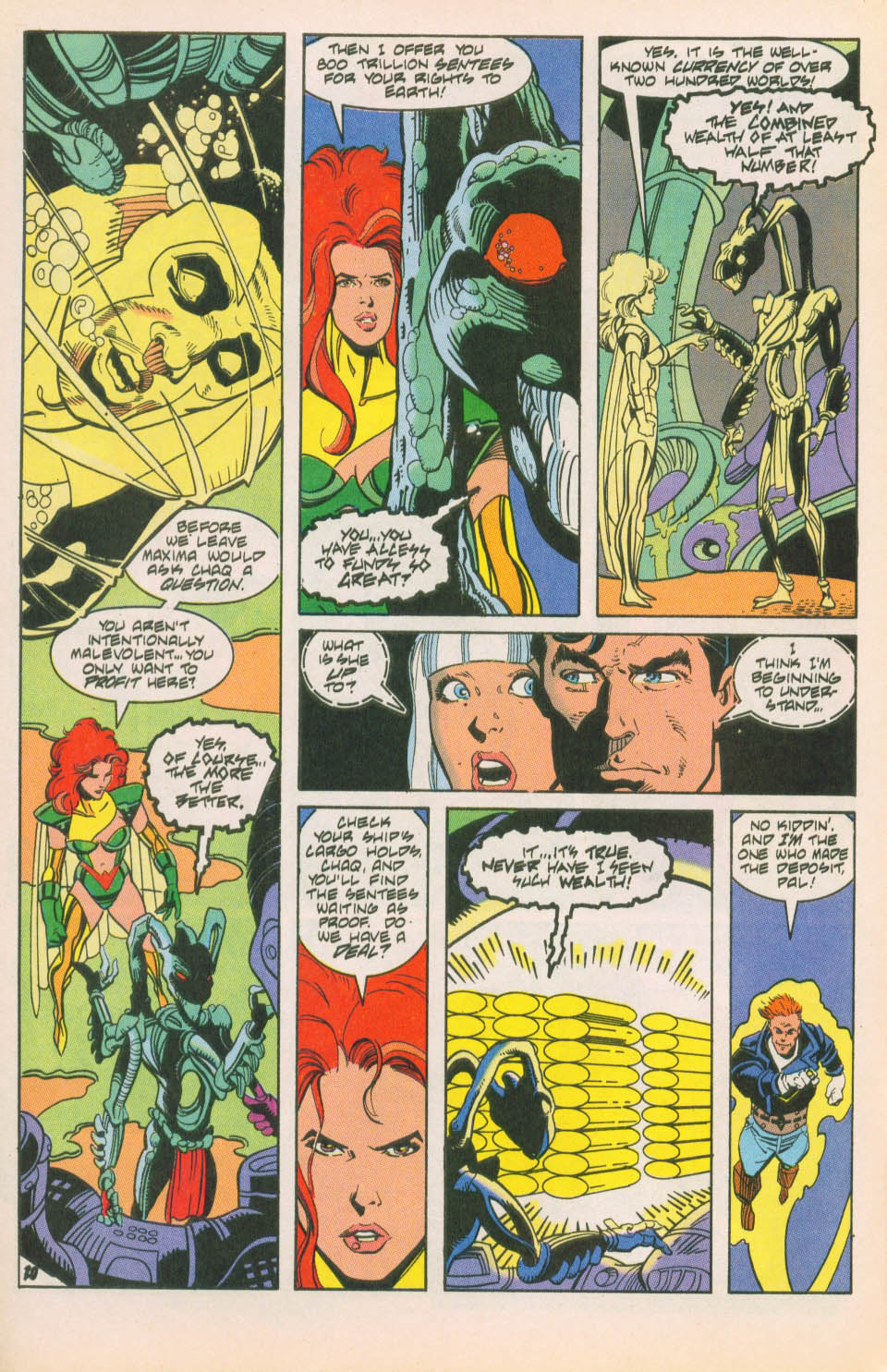 Read online Justice League America comic -  Issue #68 - 21