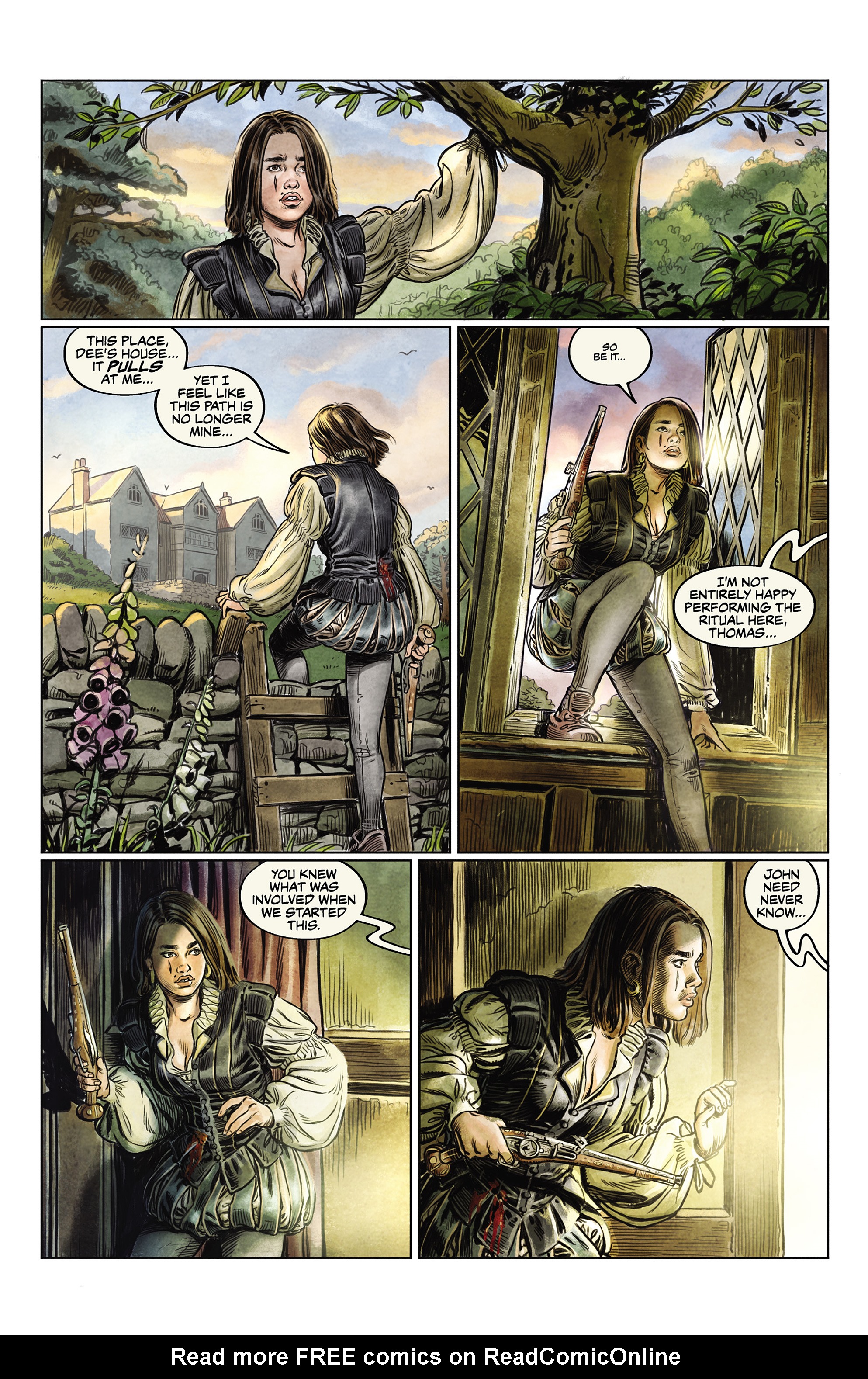 Read online The Shadow Glass comic -  Issue #5 - 16