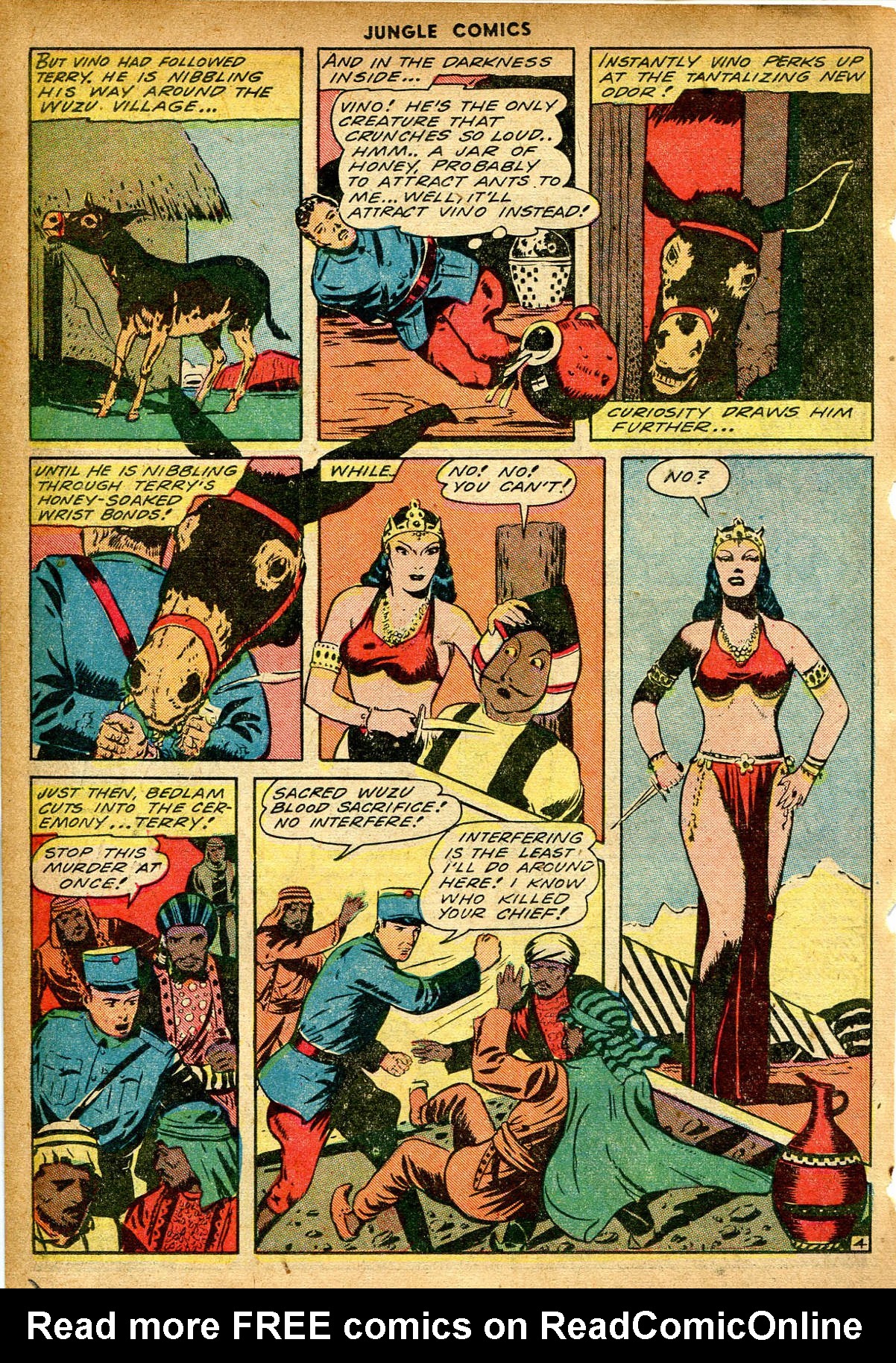Read online Jungle Comics comic -  Issue #52 - 32