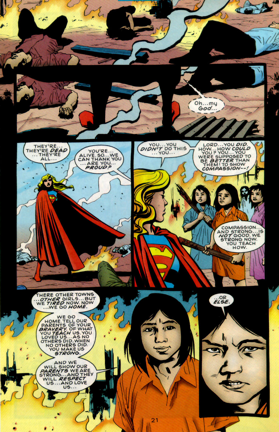 Read online Supergirl (1996) comic -  Issue #32 - 21