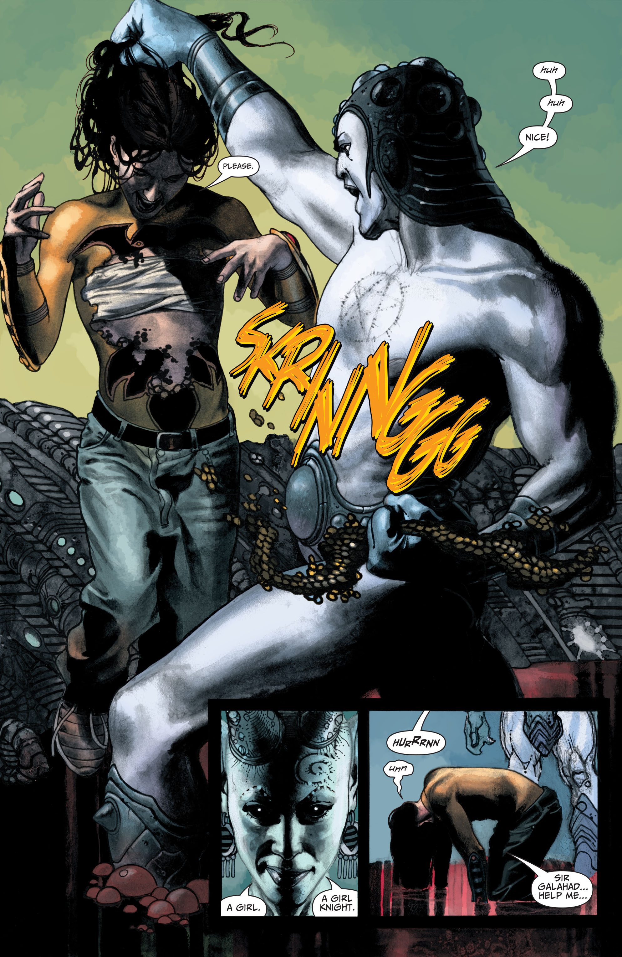 Read online Seven Soldiers: Shining Knight comic -  Issue #4 - 7